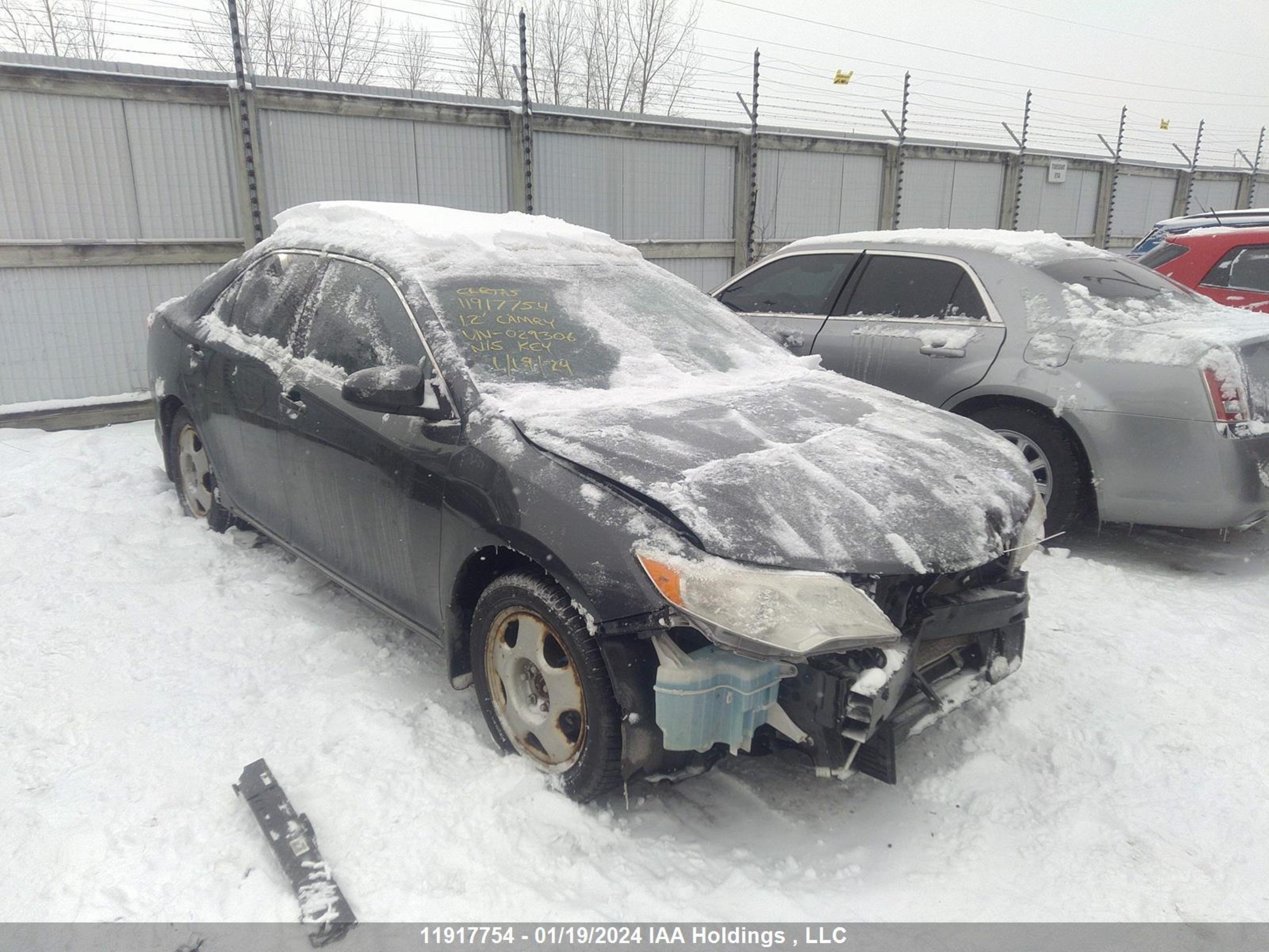 TOYOTA CAMRY 2012 4t1bf1fk4cu029306