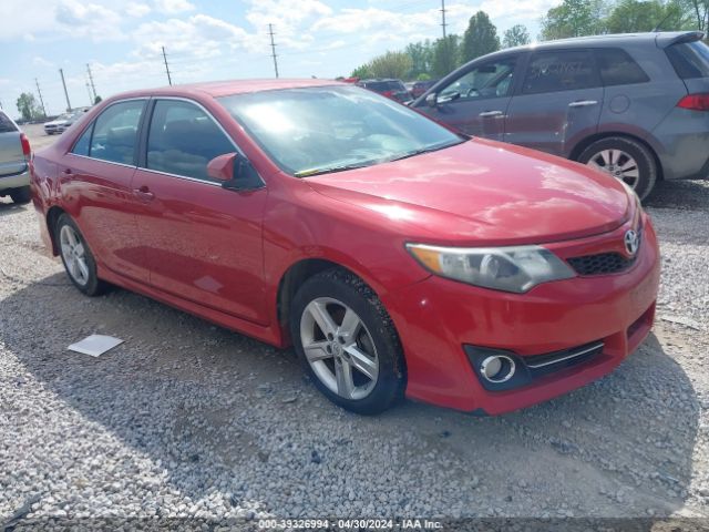 TOYOTA CAMRY 2012 4t1bf1fk4cu585681