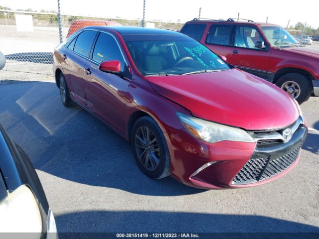 TOYOTA CAMRY 2016 4t1bf1fk5gu598509