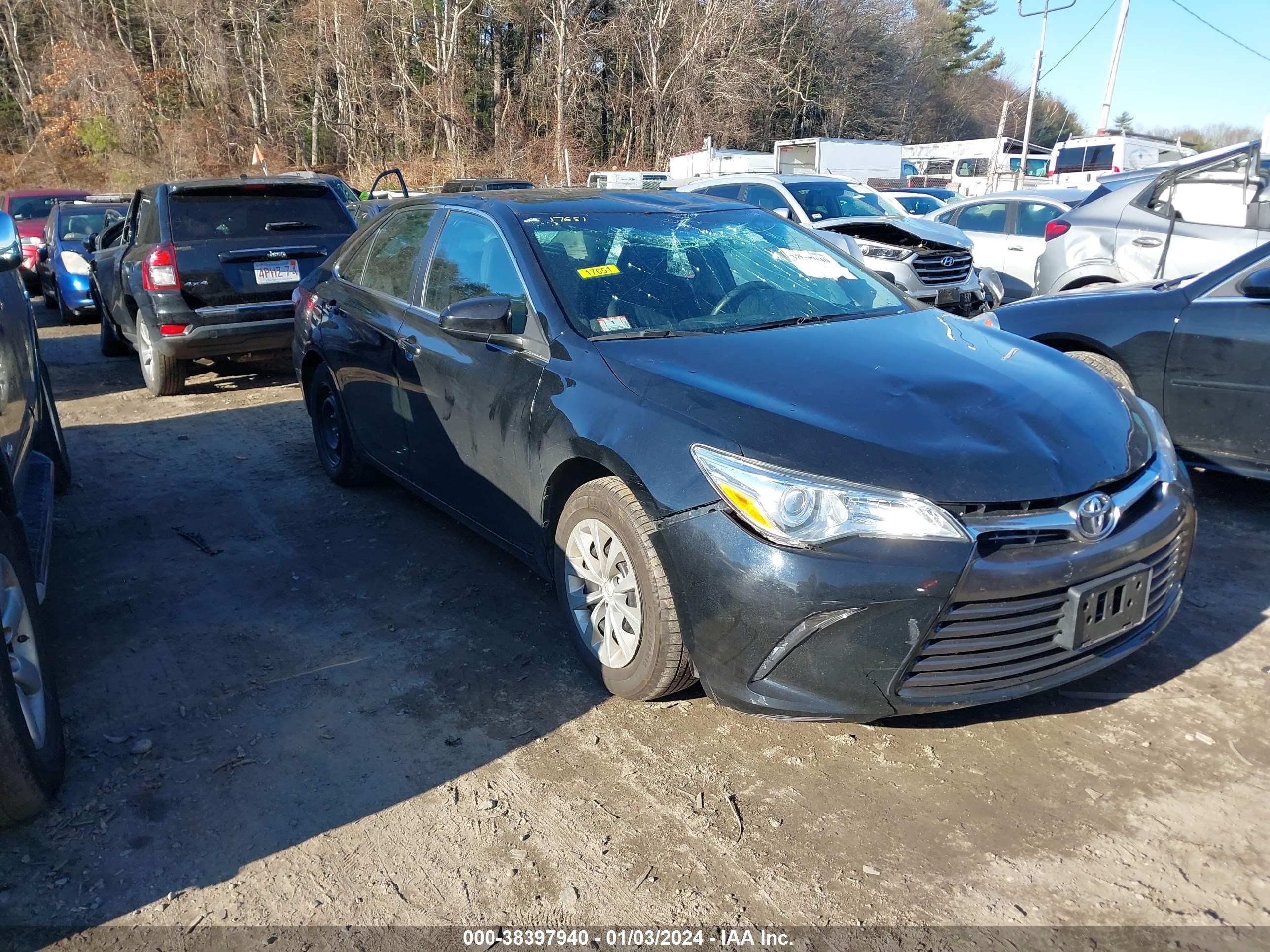 TOYOTA CAMRY 2017 4t1bf1fk5hu339228