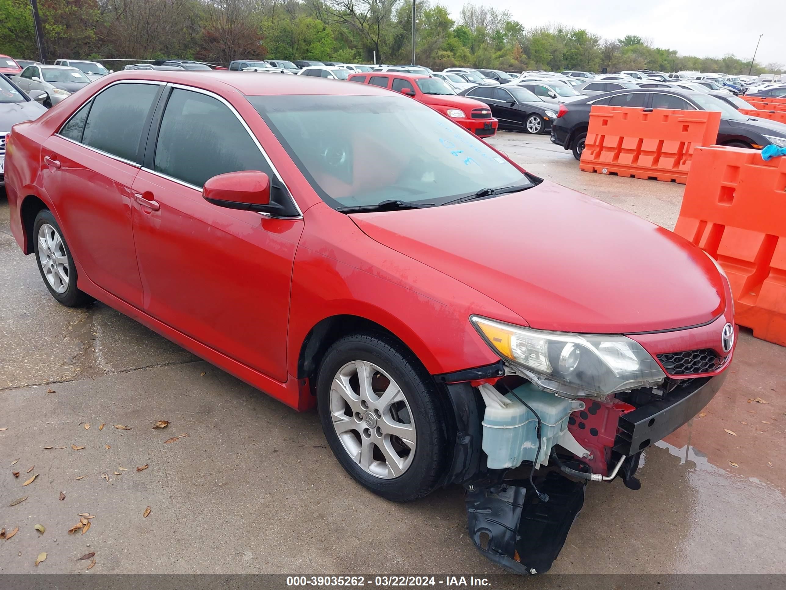 TOYOTA CAMRY 2012 4t1bf1fk6cu545165