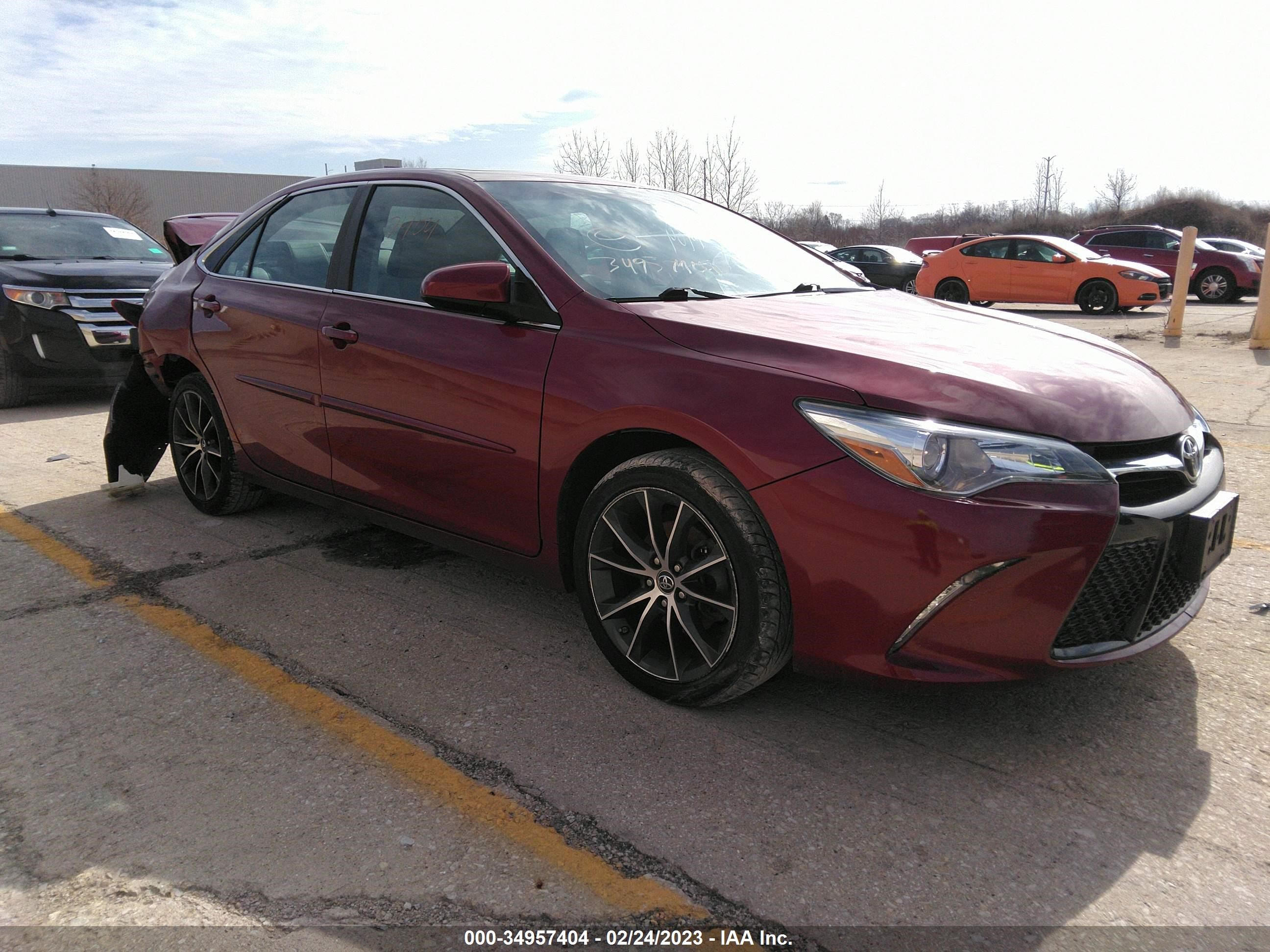 TOYOTA CAMRY 2015 4t1bf1fk6fu878874