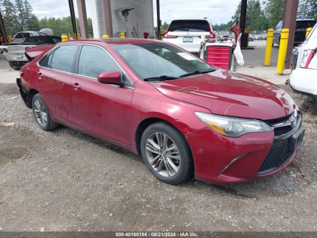 TOYOTA CAMRY 2016 4t1bf1fk6gu505657