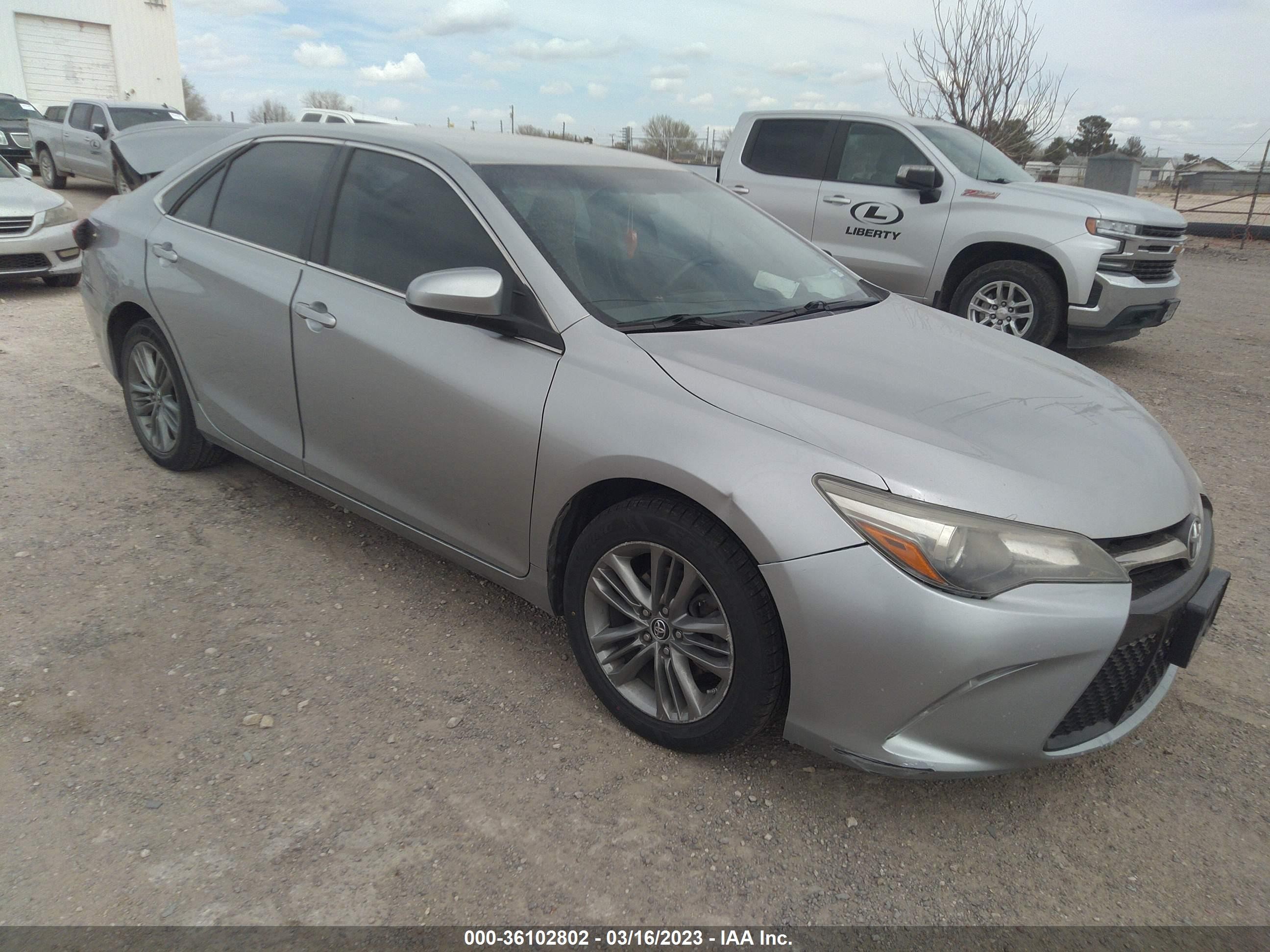 TOYOTA CAMRY 2016 4t1bf1fk7gu177147