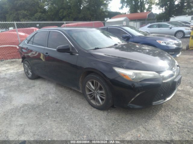 TOYOTA CAMRY 2016 4t1bf1fk7gu258195