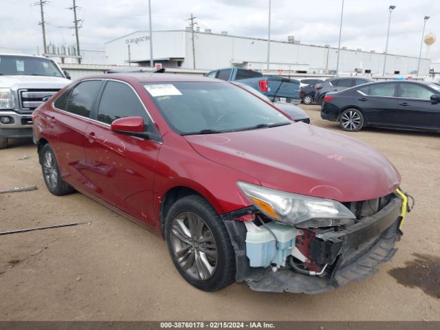 TOYOTA CAMRY 2016 4t1bf1fk7gu587074