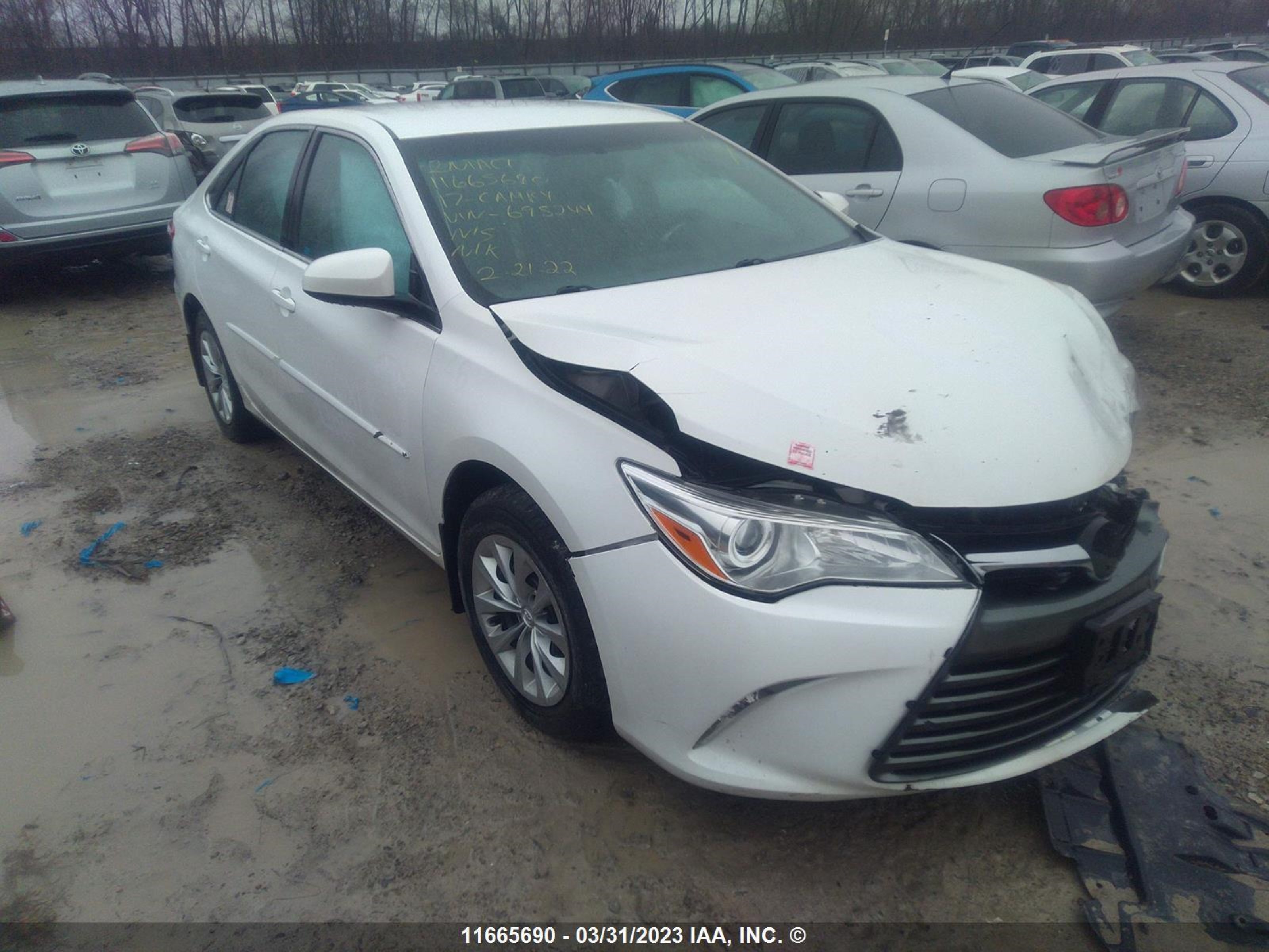 TOYOTA CAMRY 2017 4t1bf1fk7hu695244