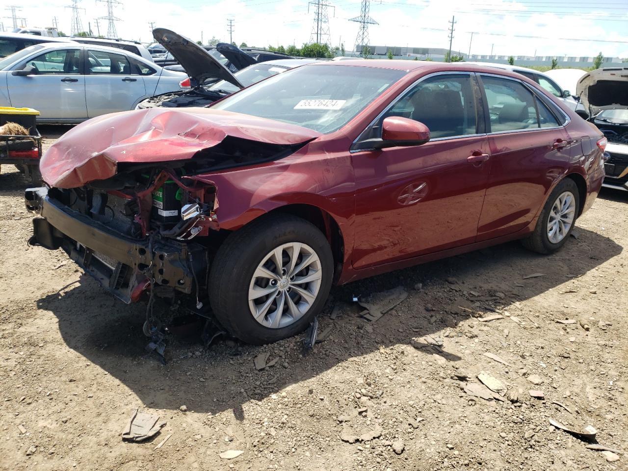 TOYOTA CAMRY 2017 4t1bf1fk7hu735919