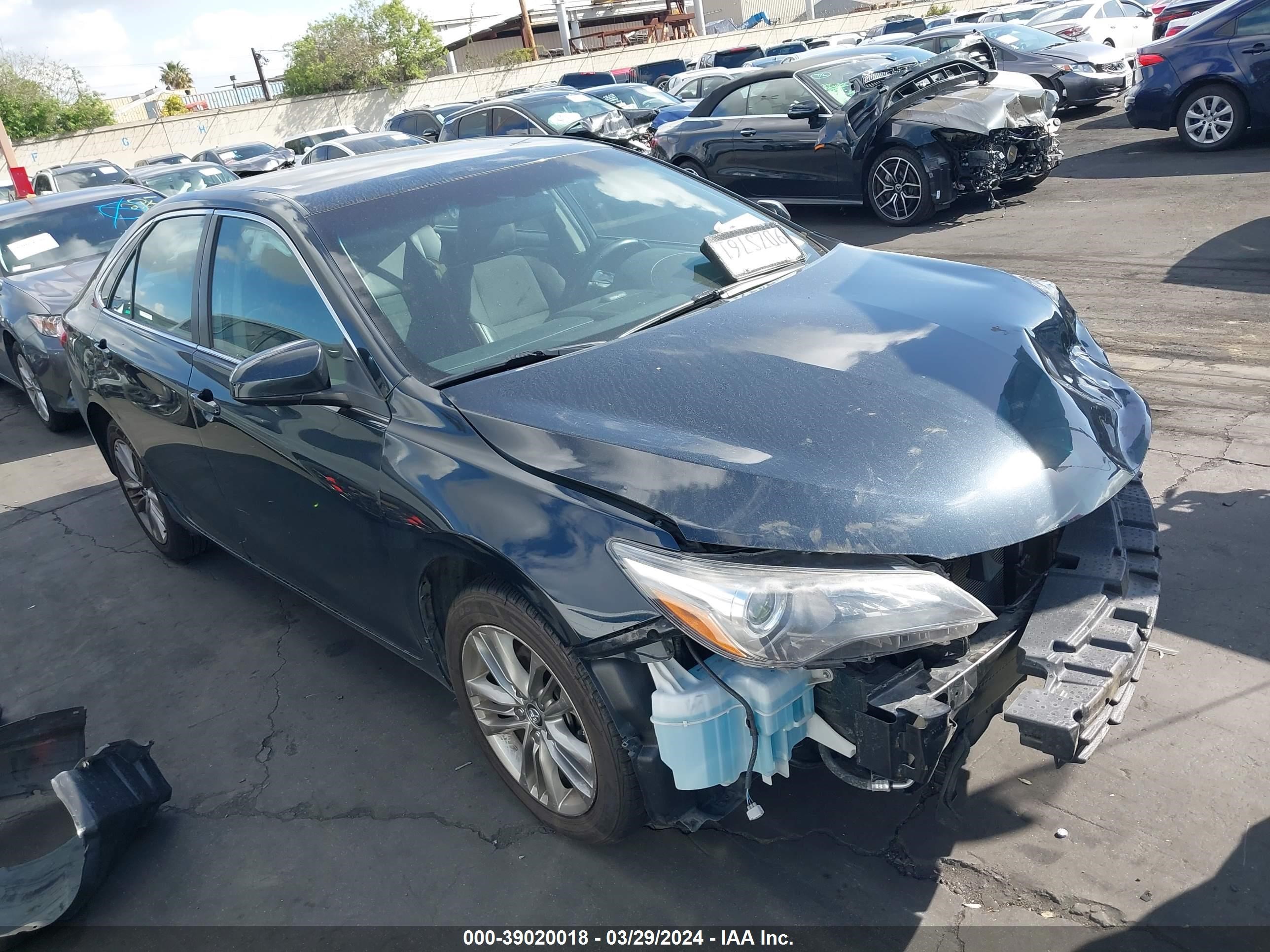 TOYOTA CAMRY 2017 4t1bf1fk7hu789933