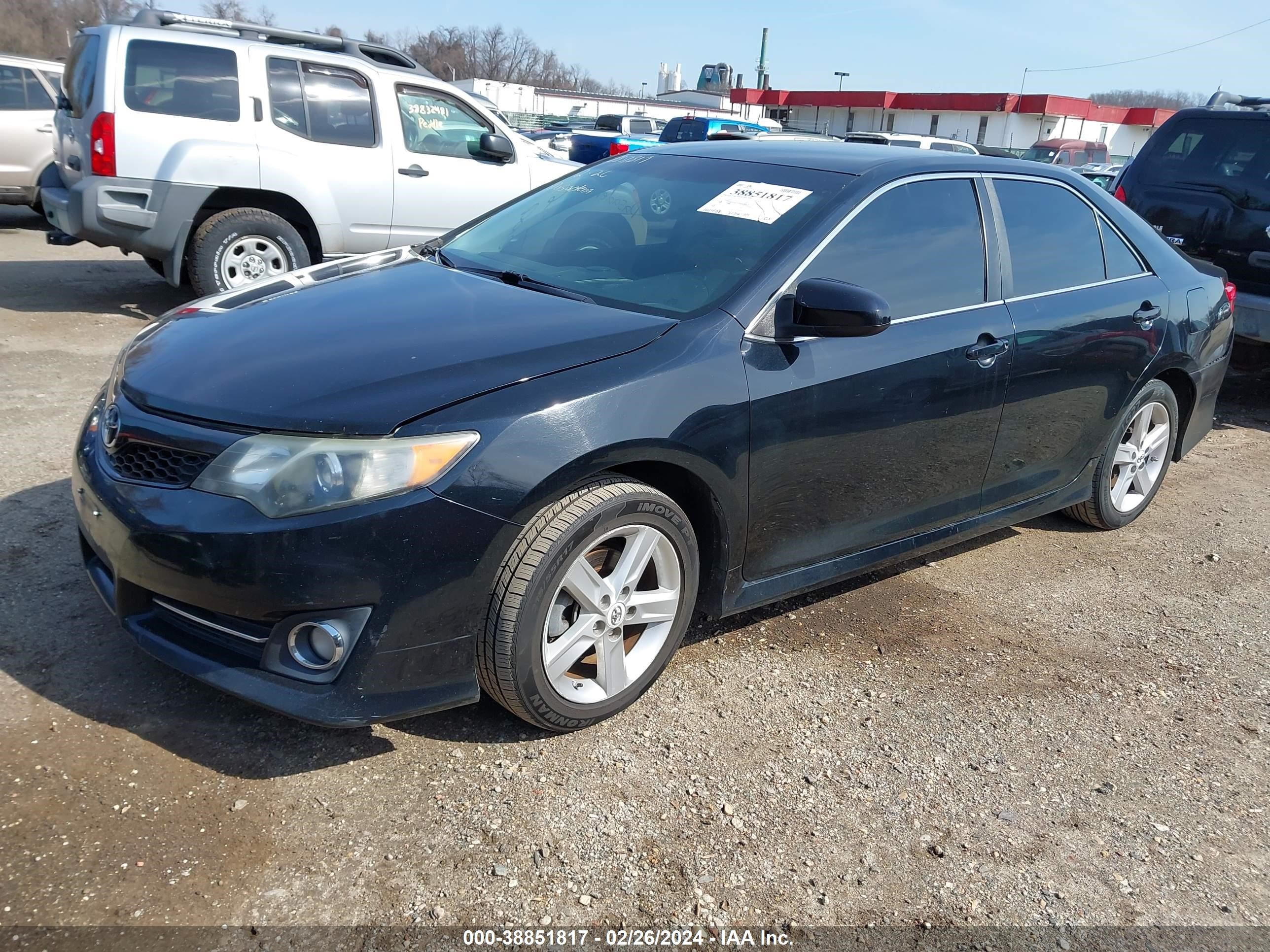 TOYOTA CAMRY 2013 4t1bf1fk8du650761