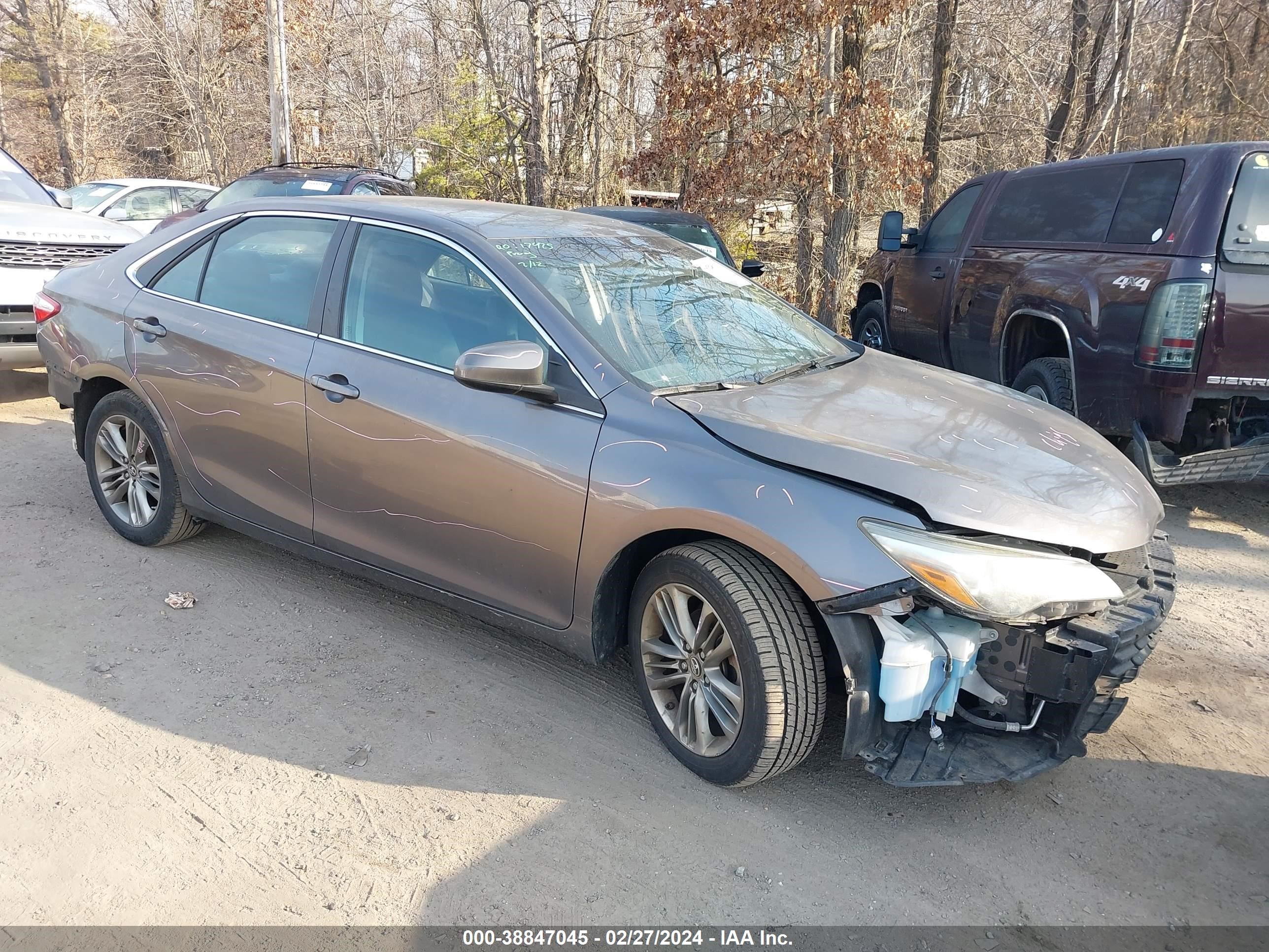 TOYOTA CAMRY 2016 4t1bf1fk8gu244368