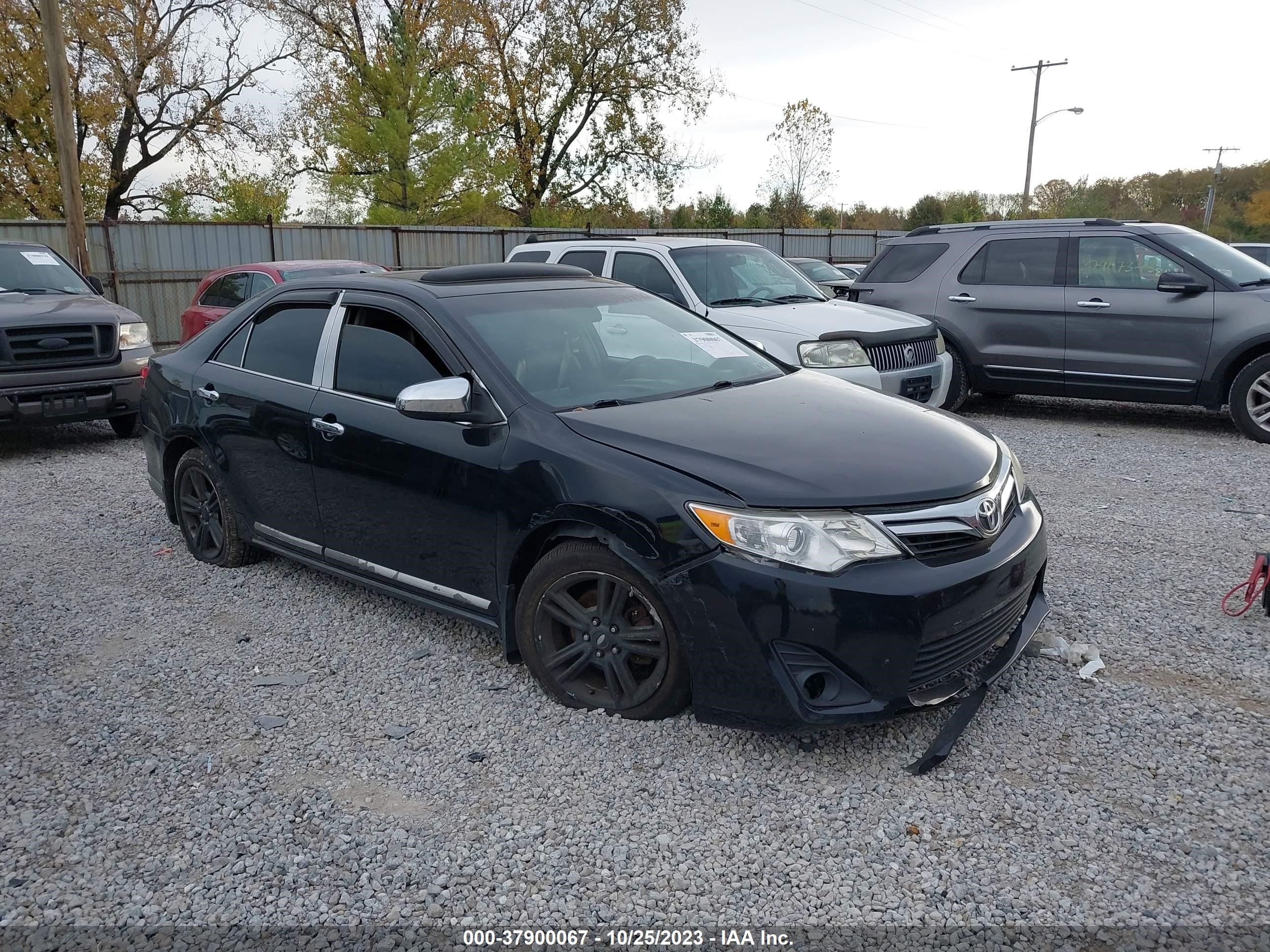 TOYOTA CAMRY 2012 4t1bf1fk9cu001307