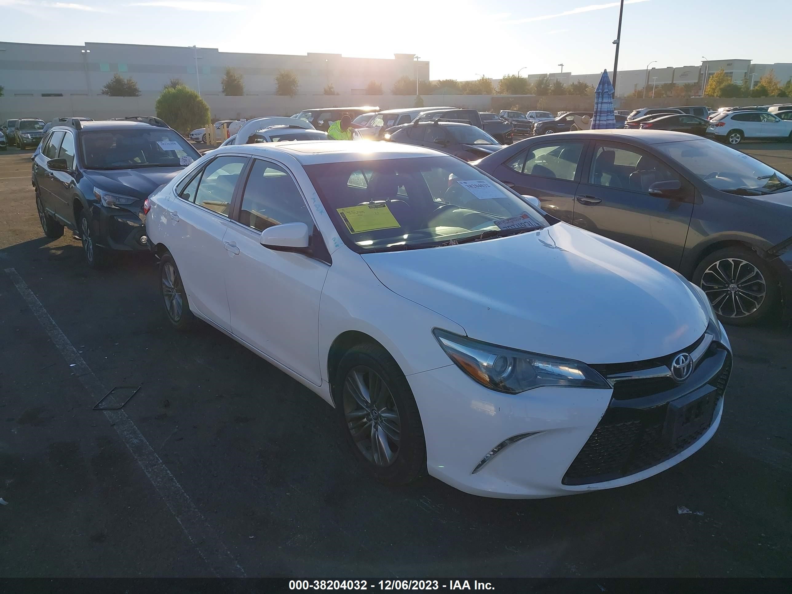 TOYOTA CAMRY 2016 4t1bf1fk9gu126605