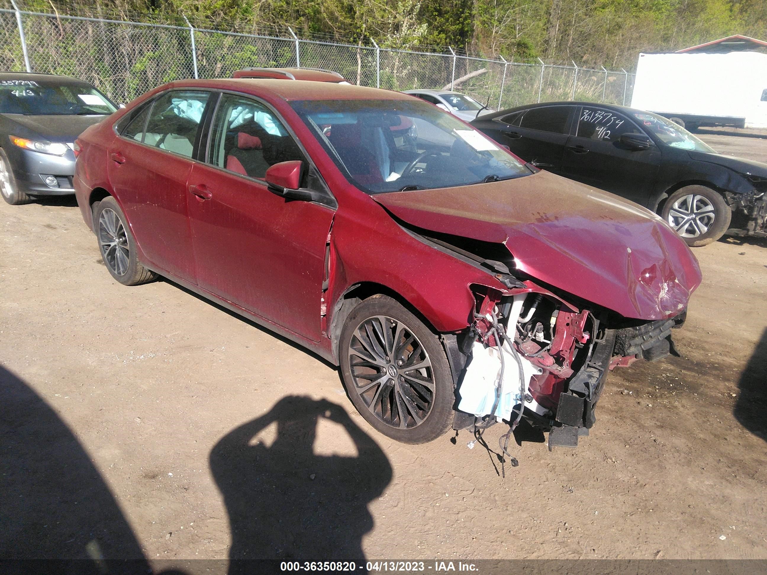 TOYOTA CAMRY 2016 4t1bf1fk9gu585486