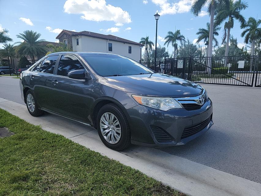 TOYOTA CAMRY L 2013 4t1bf1fkxdu220326