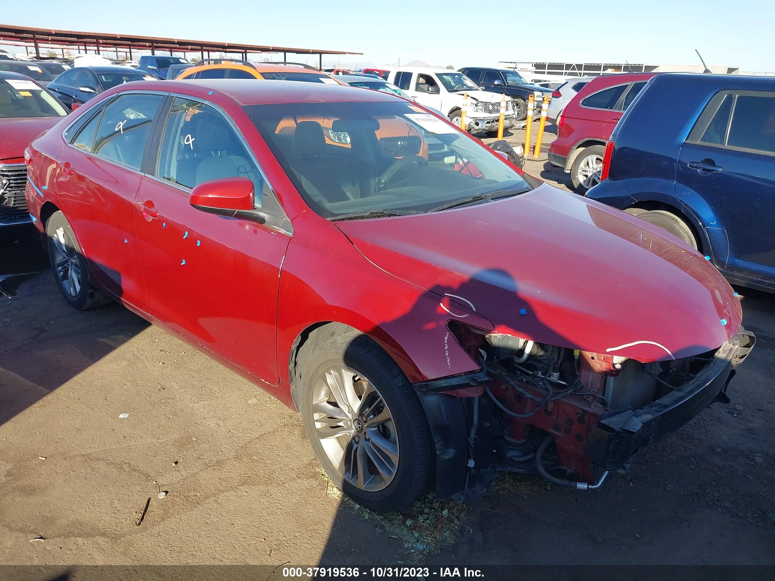 TOYOTA CAMRY 2016 4t1bf1fkxgu573024