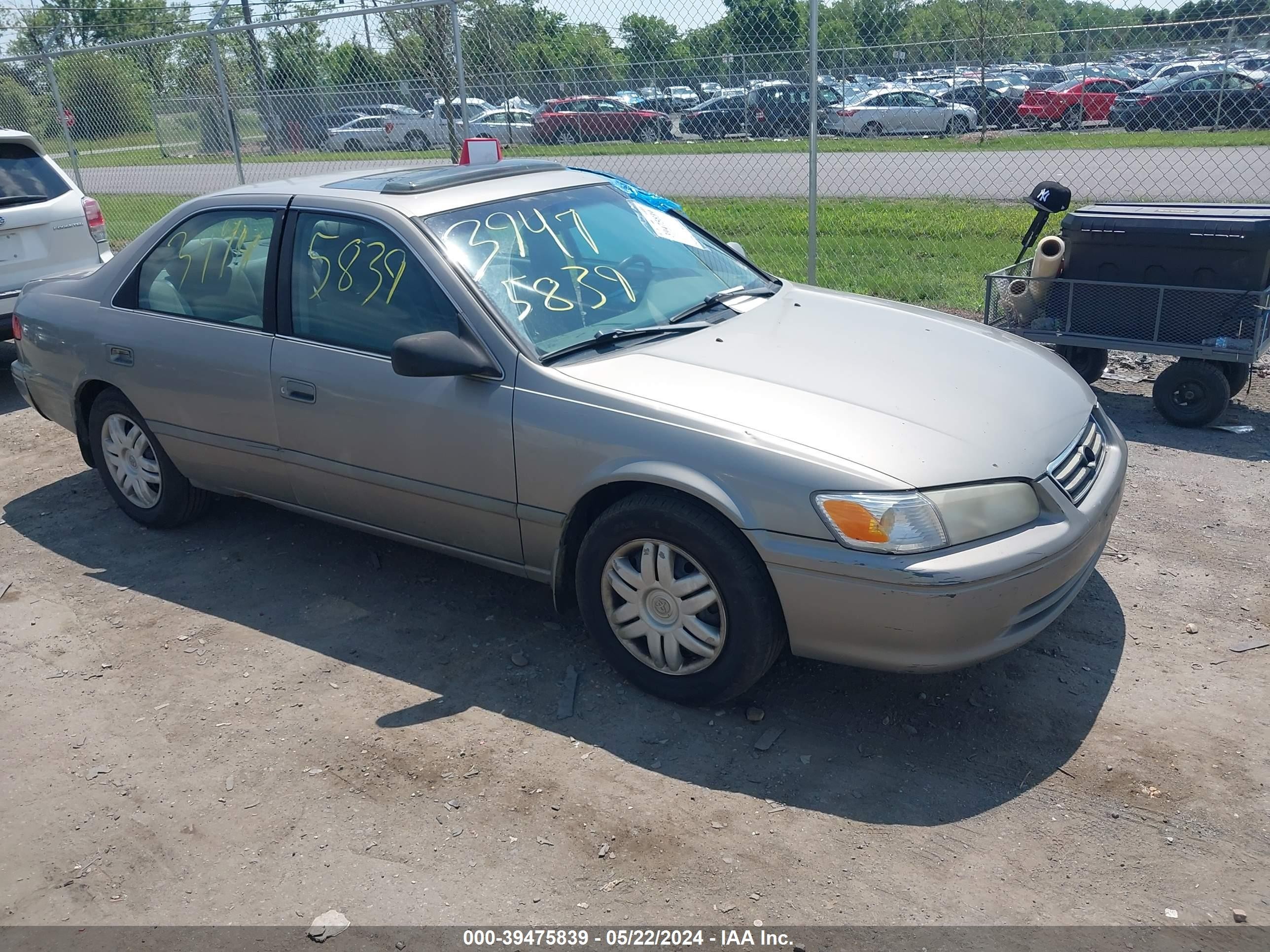 TOYOTA CAMRY 2000 4t1bf22k0yu096519