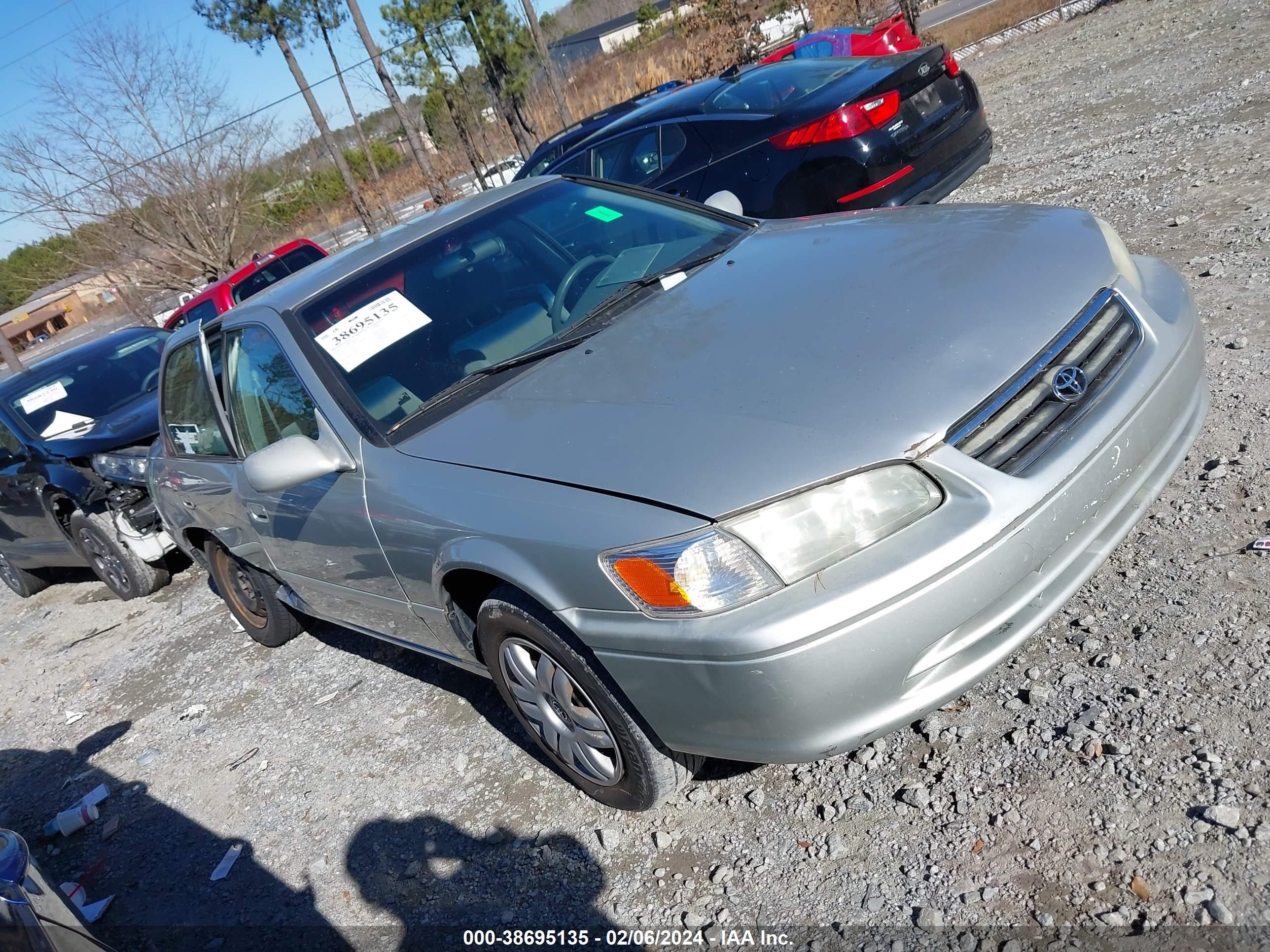 TOYOTA CAMRY 2001 4t1bf22k51u968876