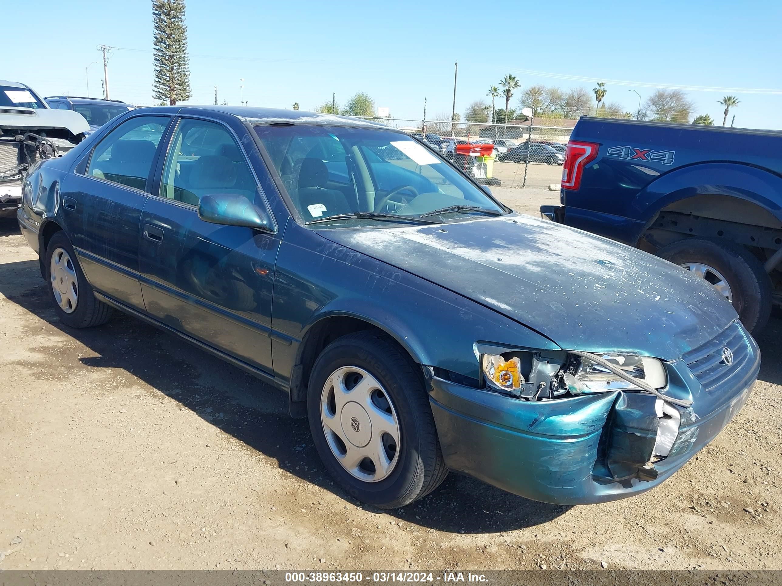 TOYOTA CAMRY 1997 4t1bf22k7vu917126