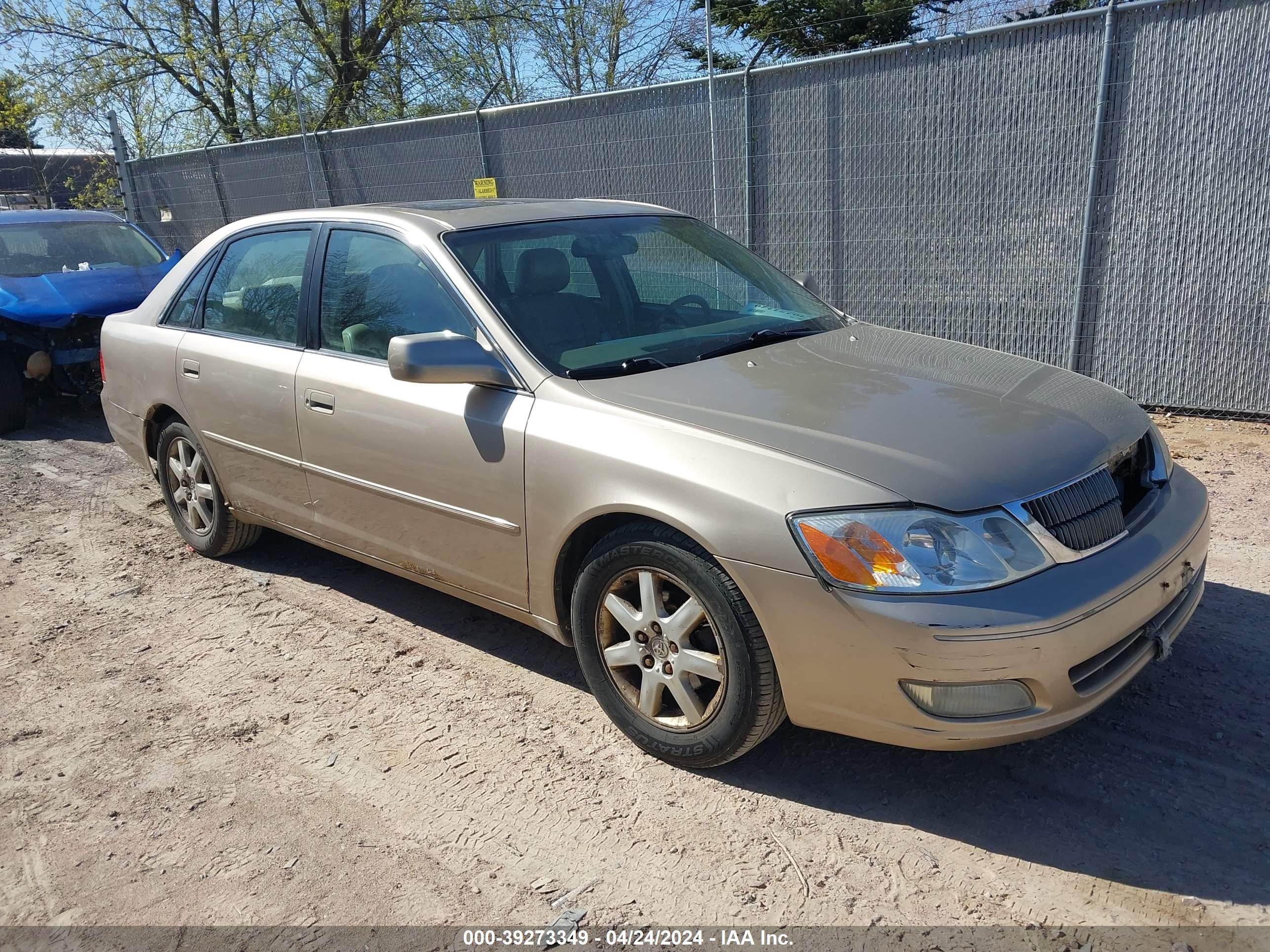 TOYOTA AVALON 2002 4t1bf28b02u266506