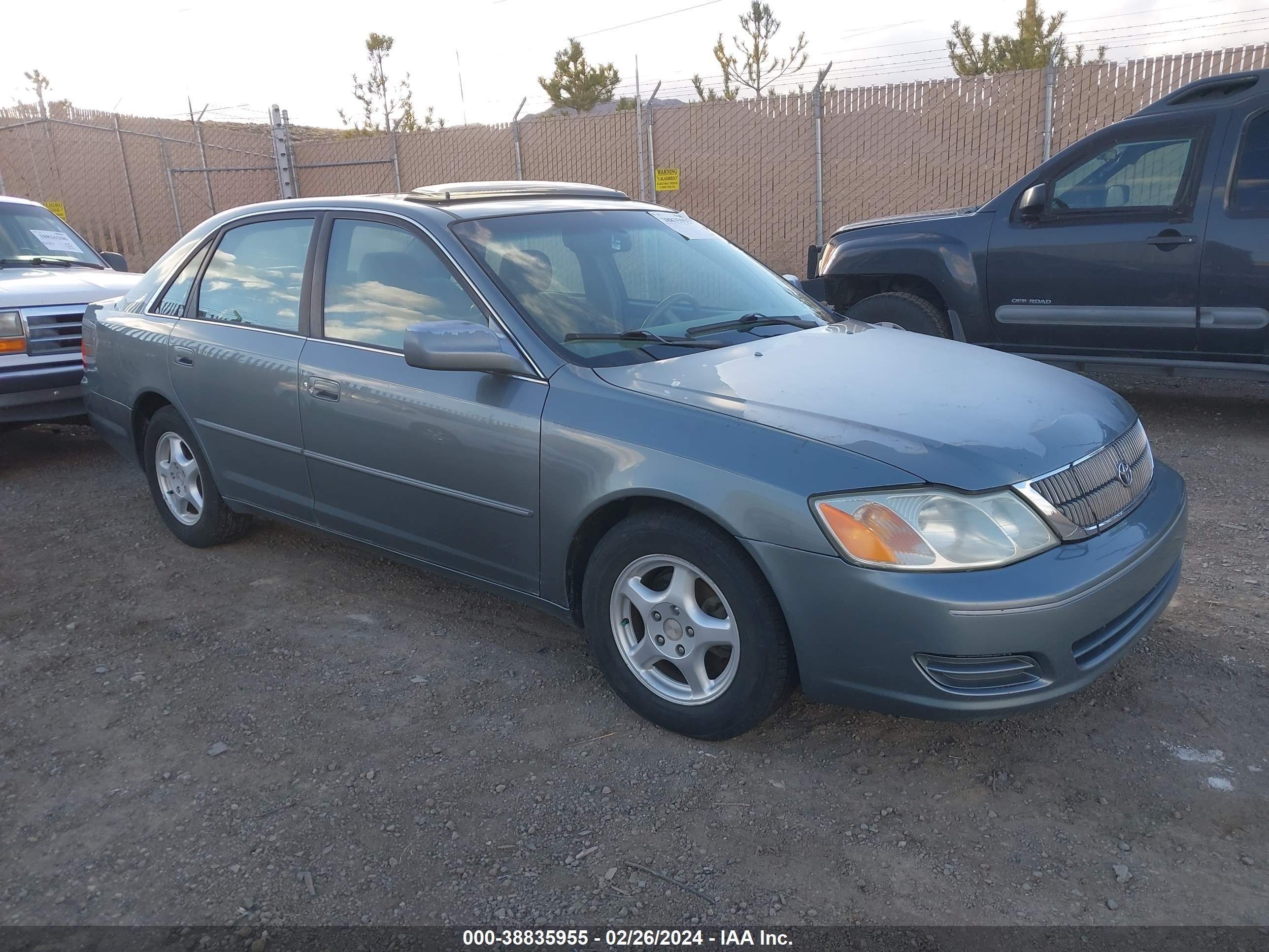 TOYOTA AVALON 2000 4t1bf28b0yu026882