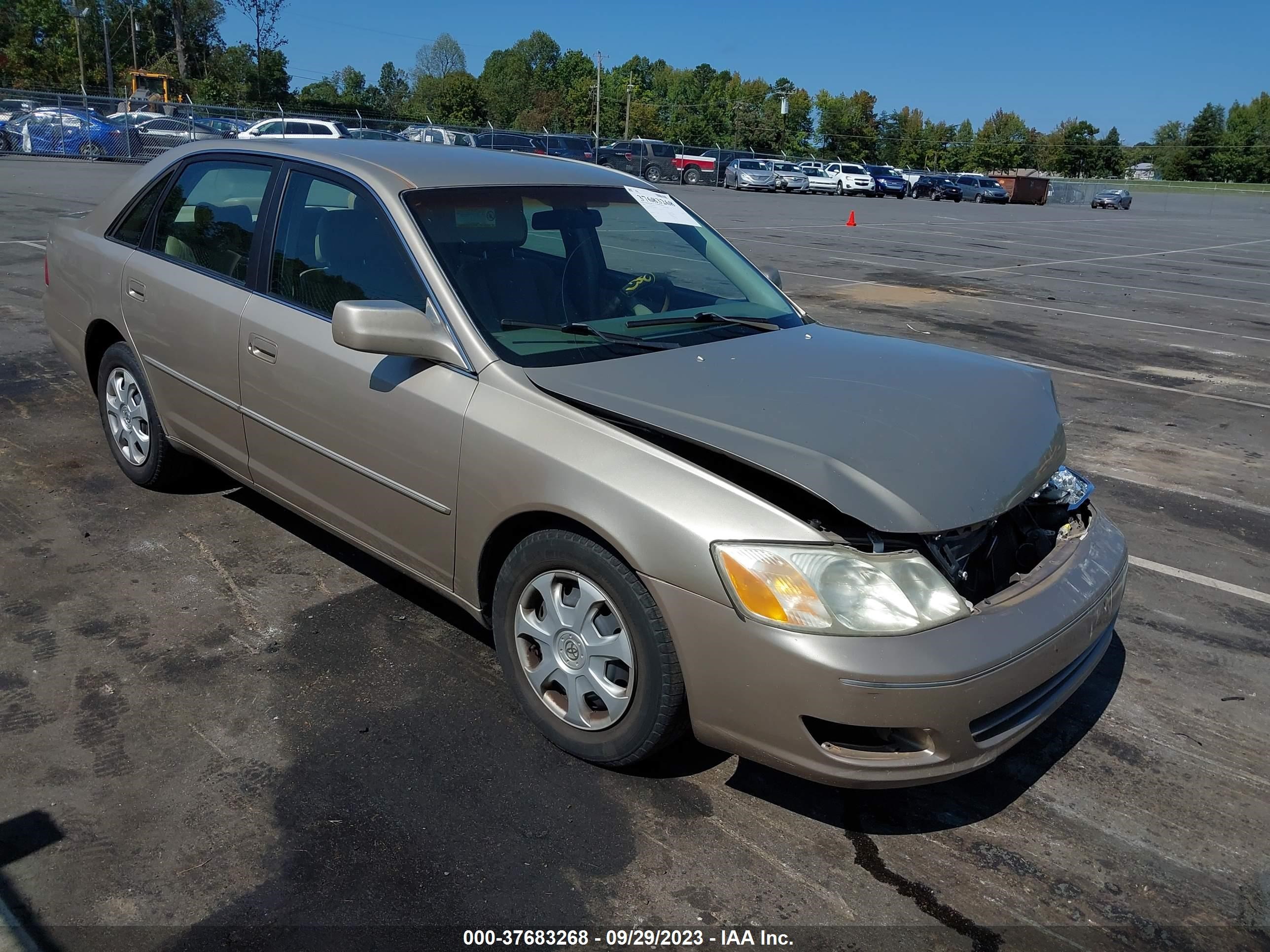 TOYOTA AVALON 2000 4t1bf28b0yu064385