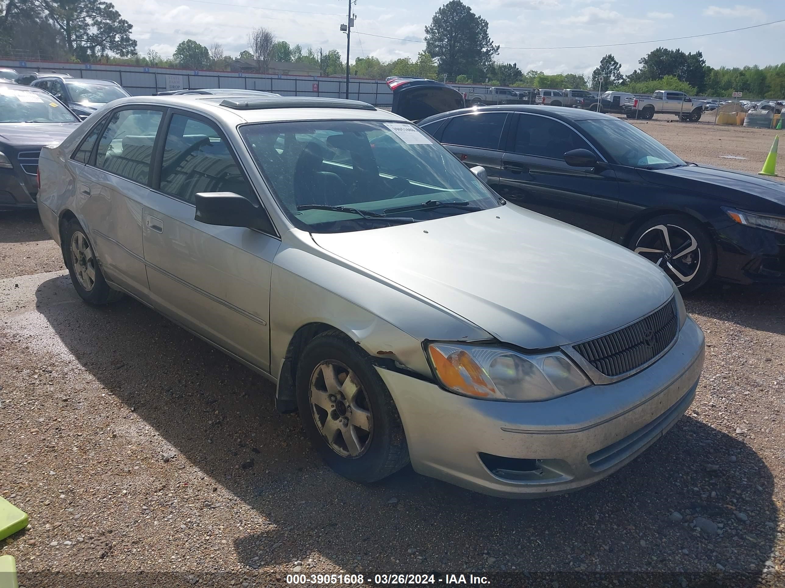 TOYOTA AVALON 2002 4t1bf28b12u235202