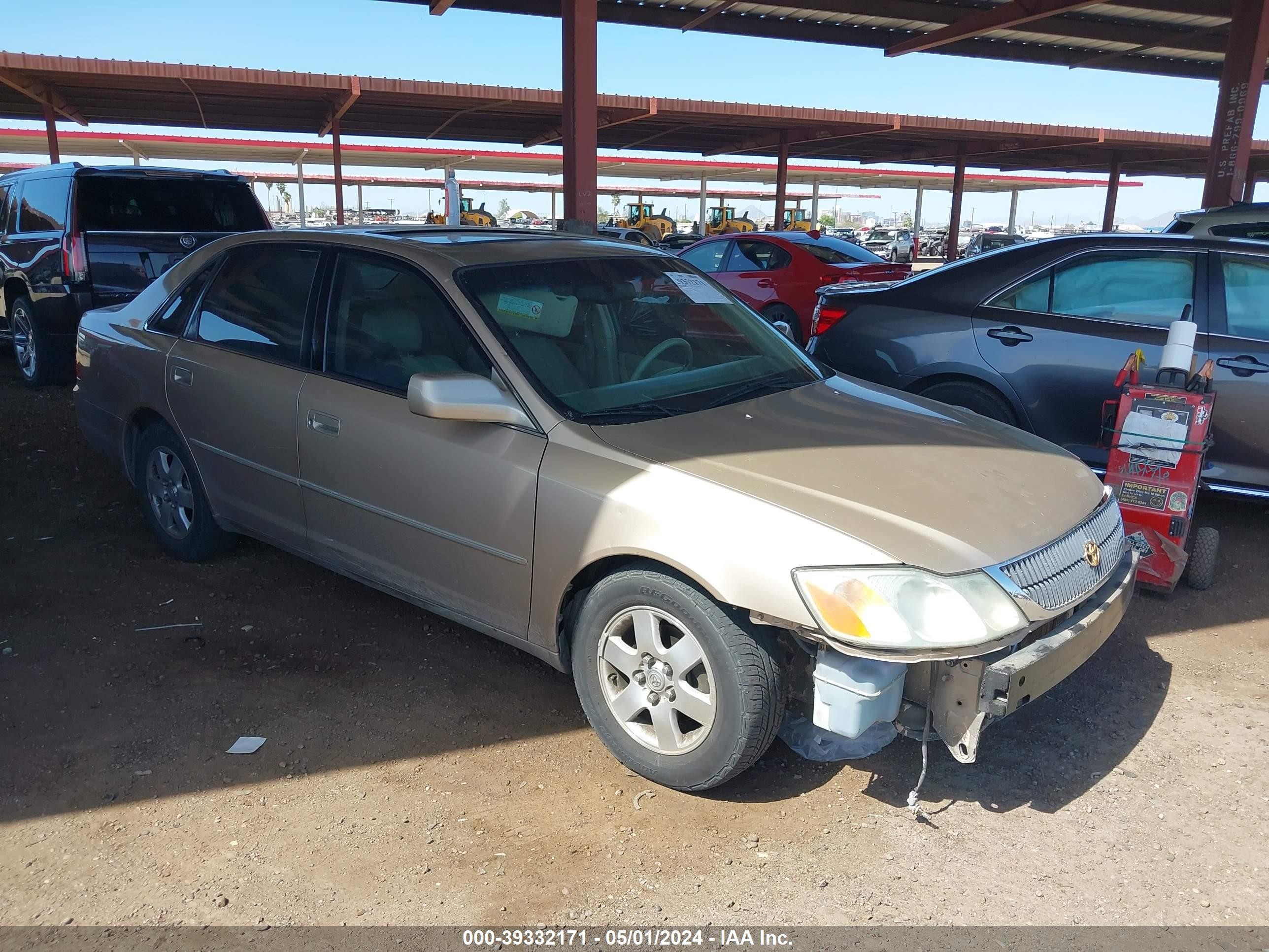 TOYOTA AVALON 2002 4t1bf28b12u264862