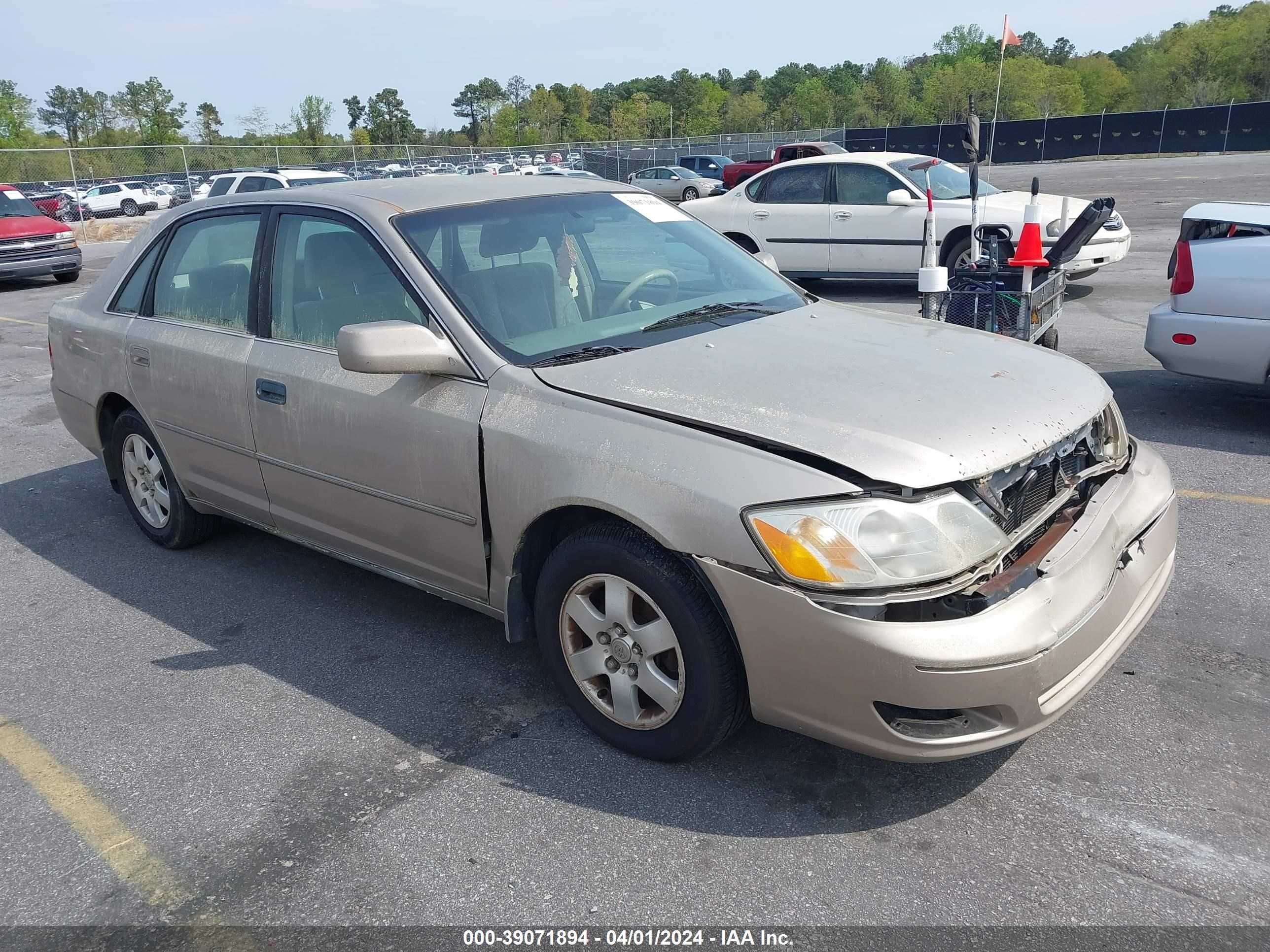 TOYOTA AVALON 2000 4t1bf28b1yu095675