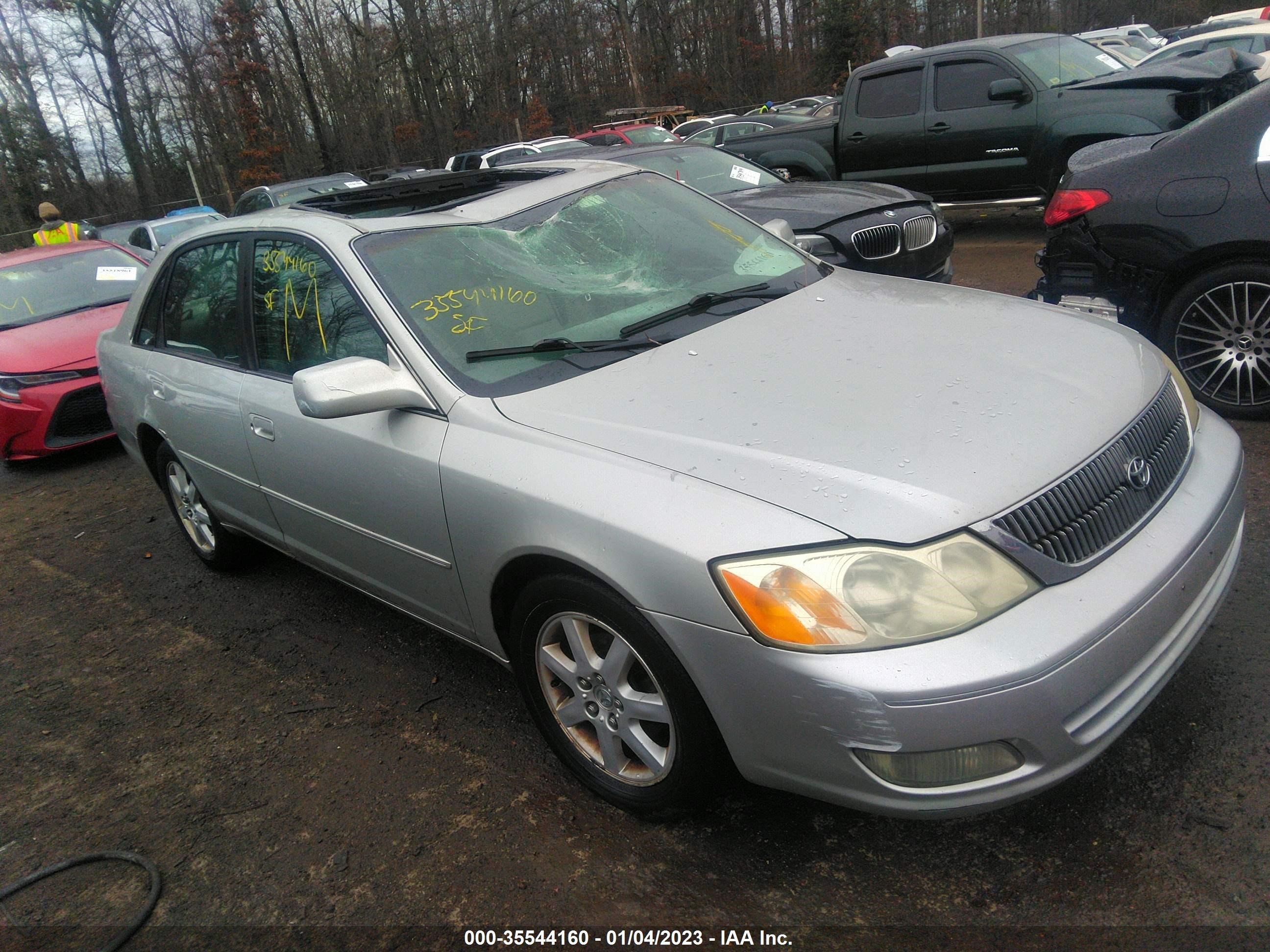 TOYOTA AVALON 2002 4t1bf28b22u260903