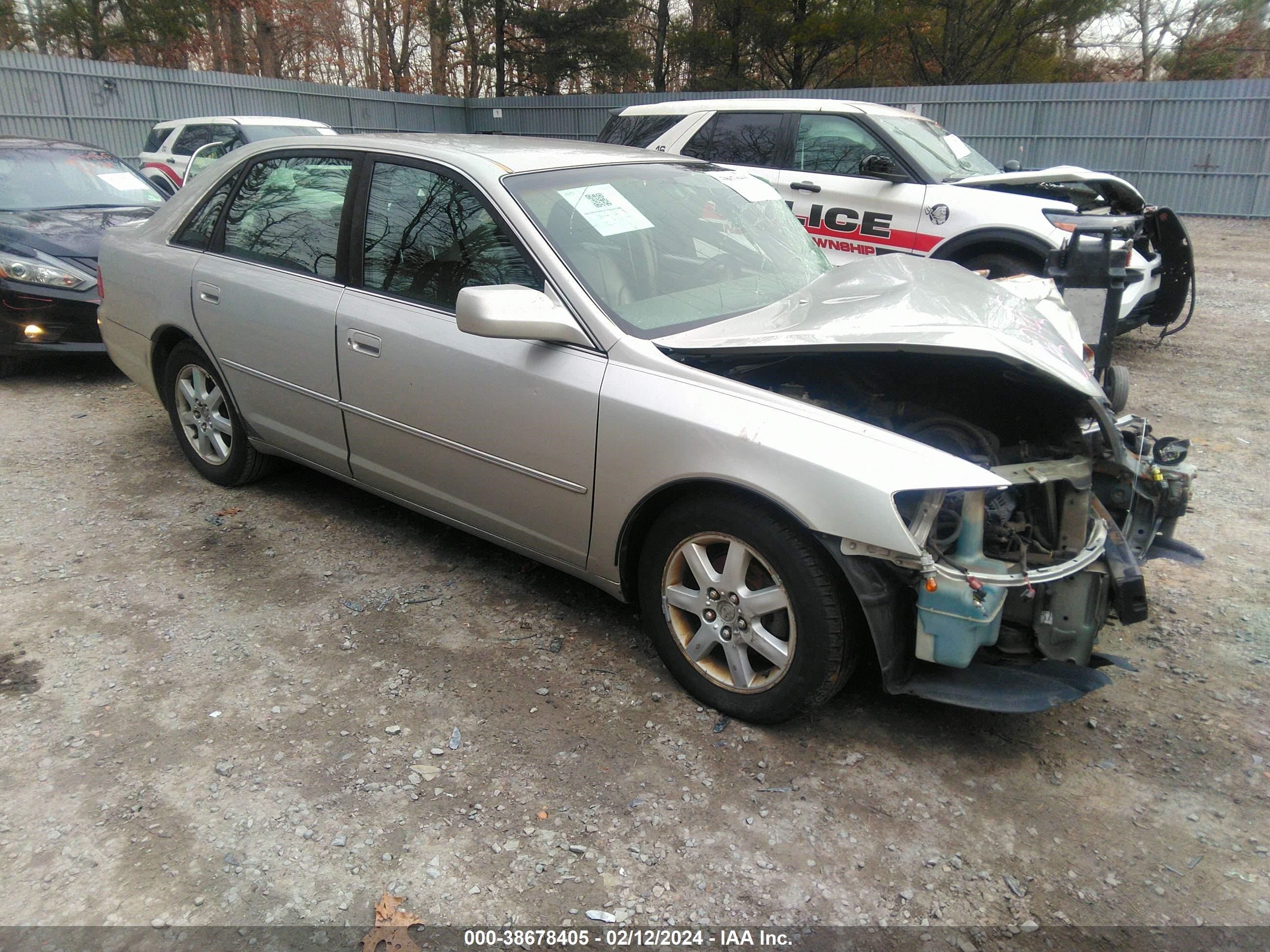 TOYOTA AVALON 2003 4t1bf28b23u309485