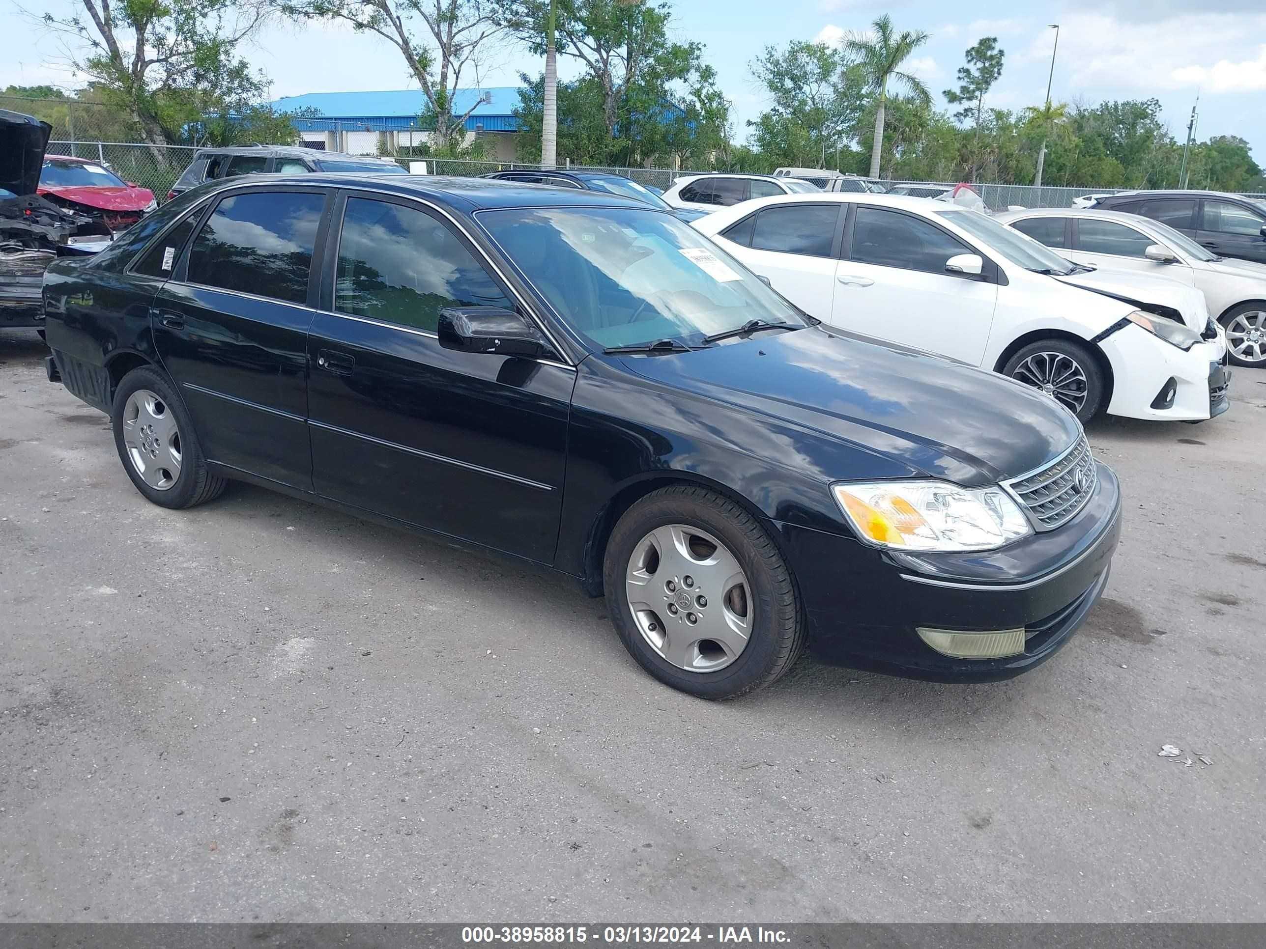 TOYOTA AVALON 2003 4t1bf28b23u327663