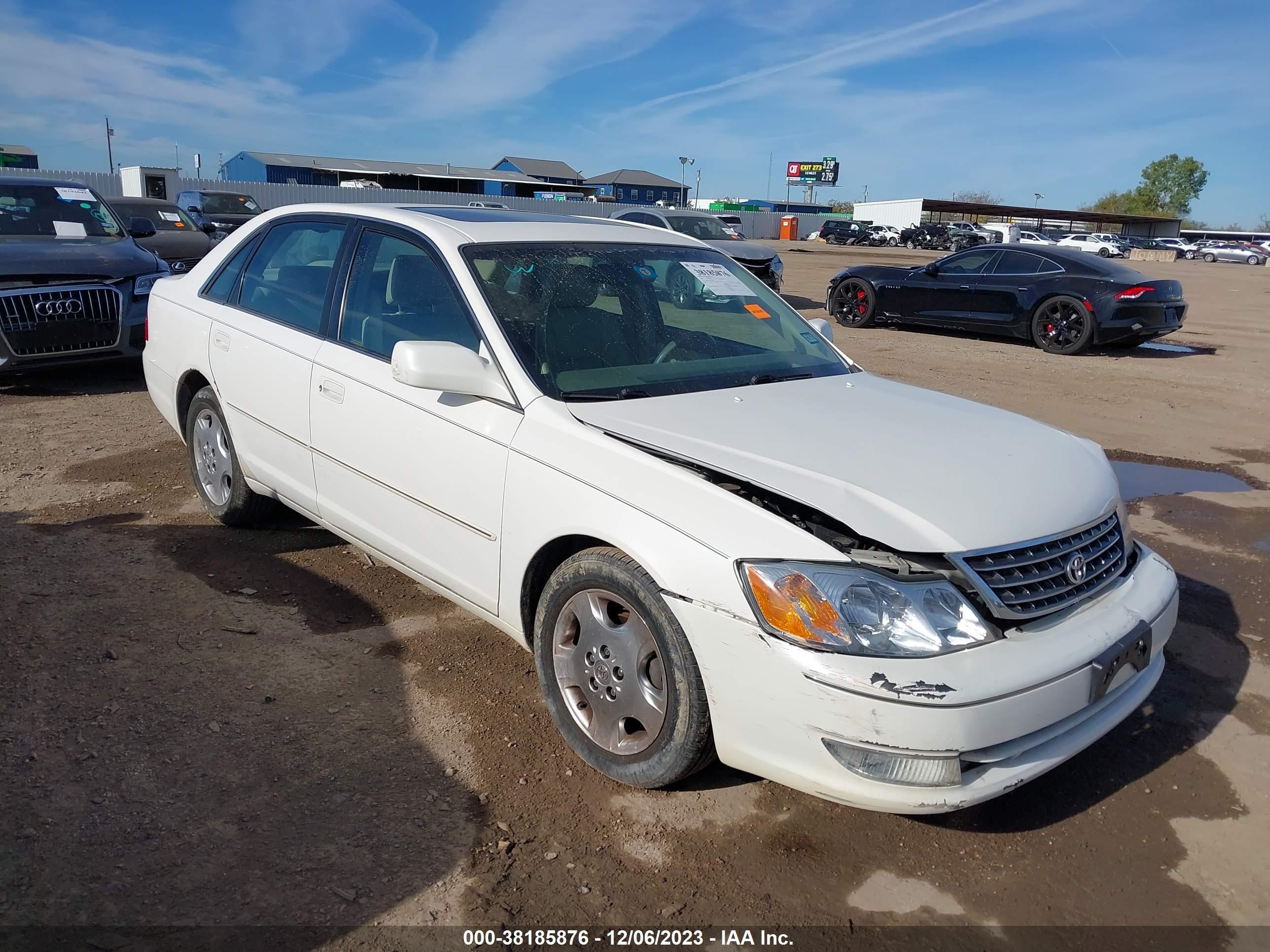 TOYOTA AVALON 2004 4t1bf28b24u367095