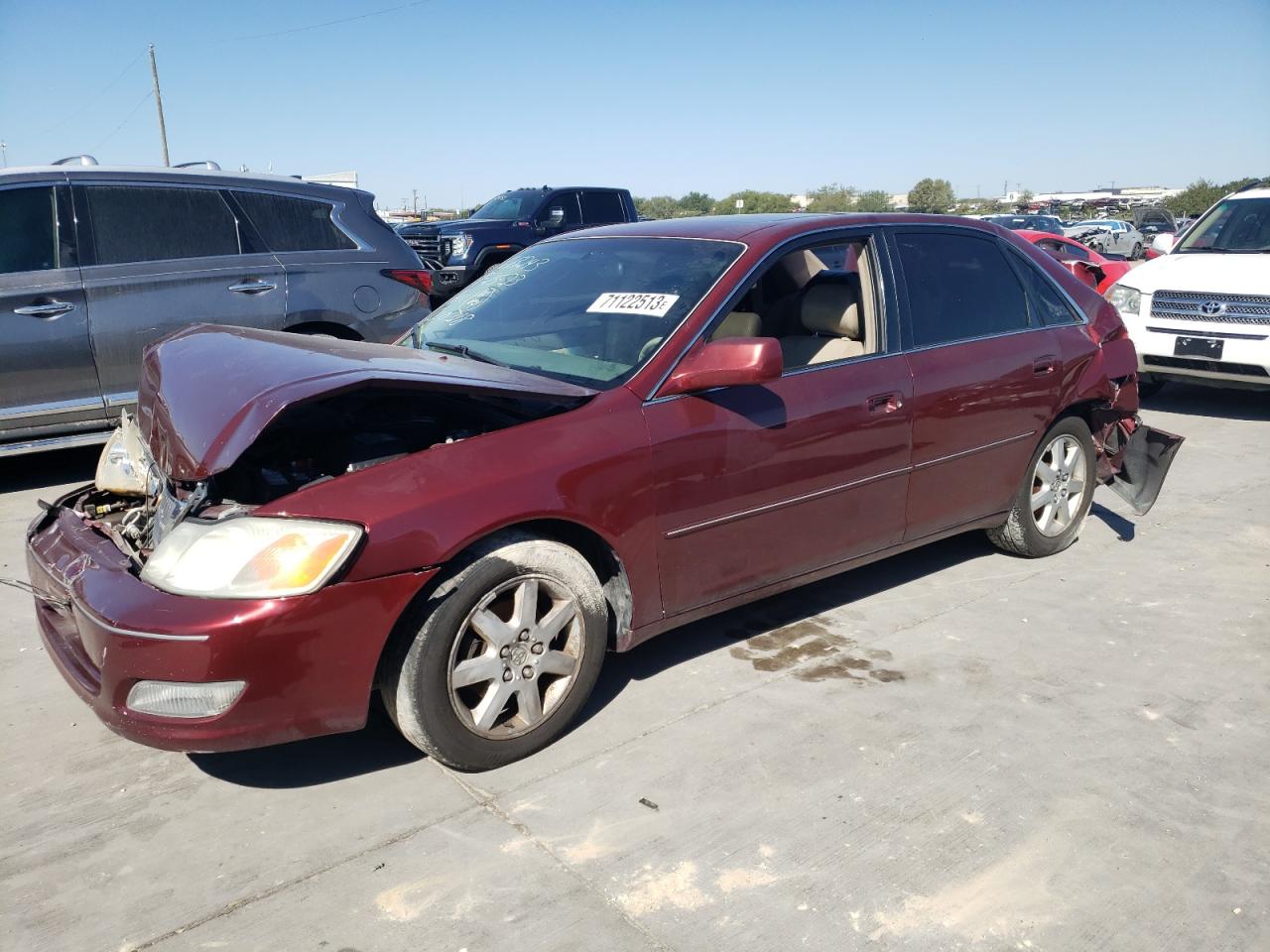 TOYOTA AVALON 2000 4t1bf28b2yu078501