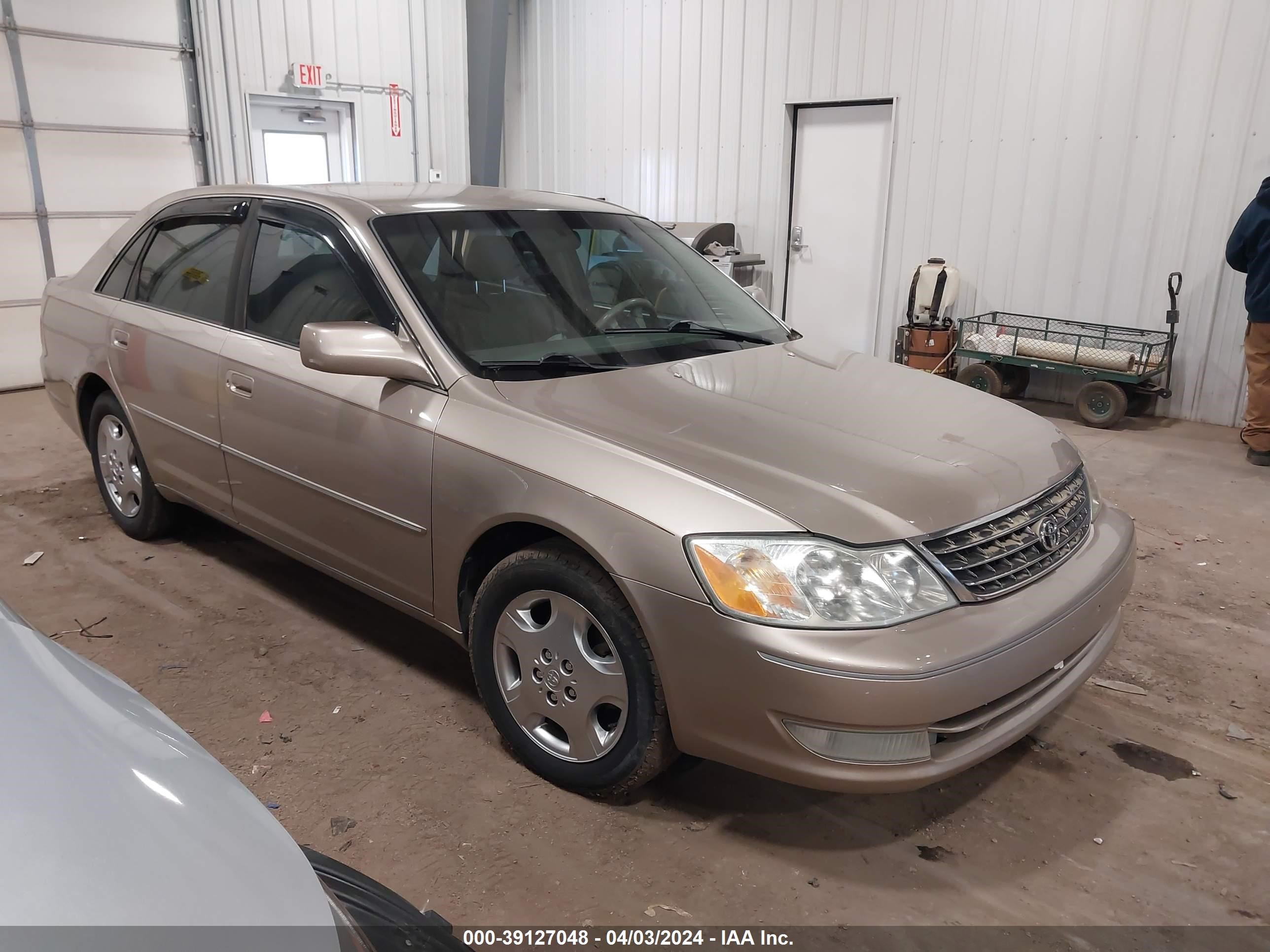 TOYOTA AVALON 2004 4t1bf28b34u350564