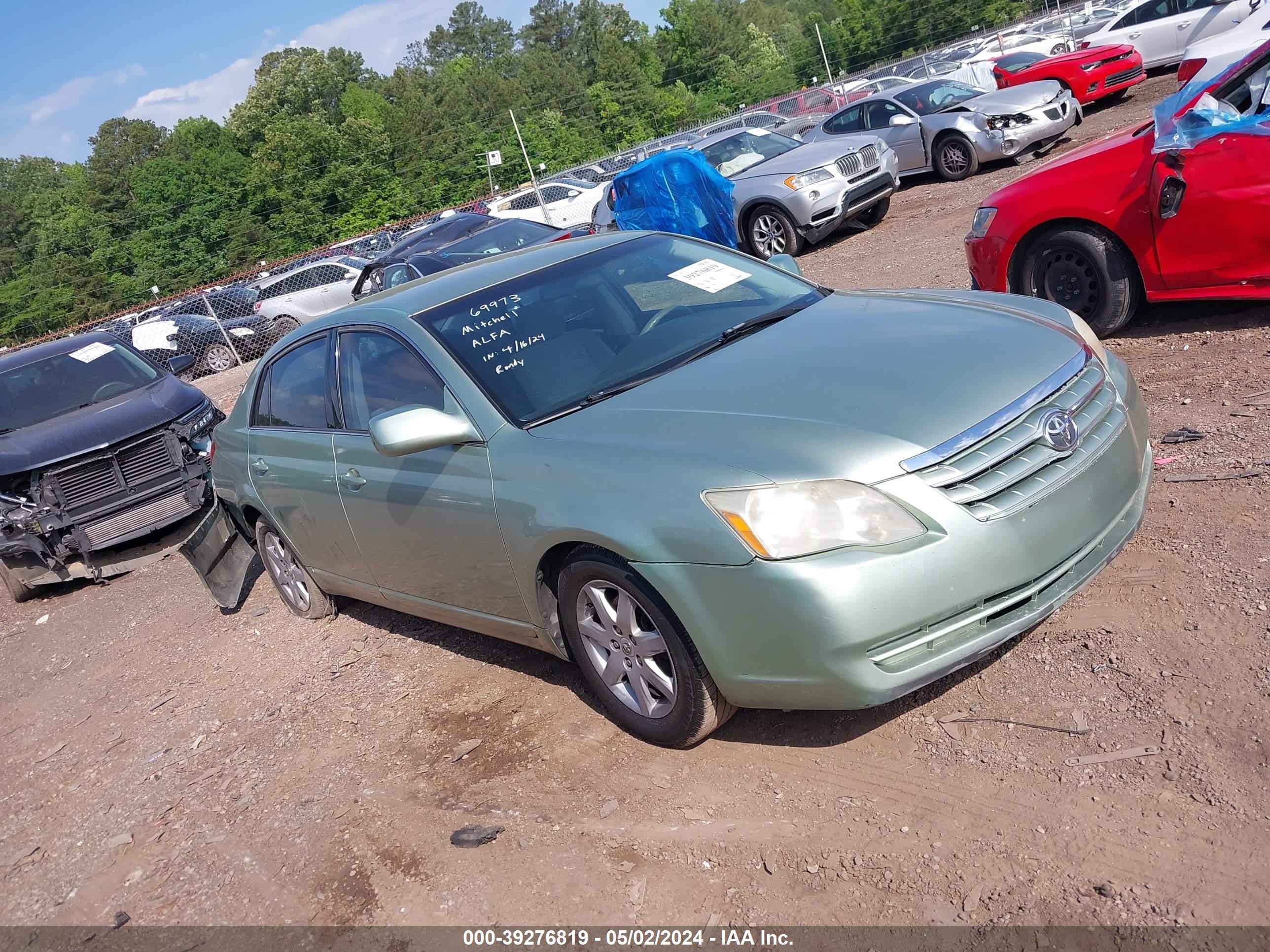 TOYOTA AVALON 2004 4t1bf28b34u364206