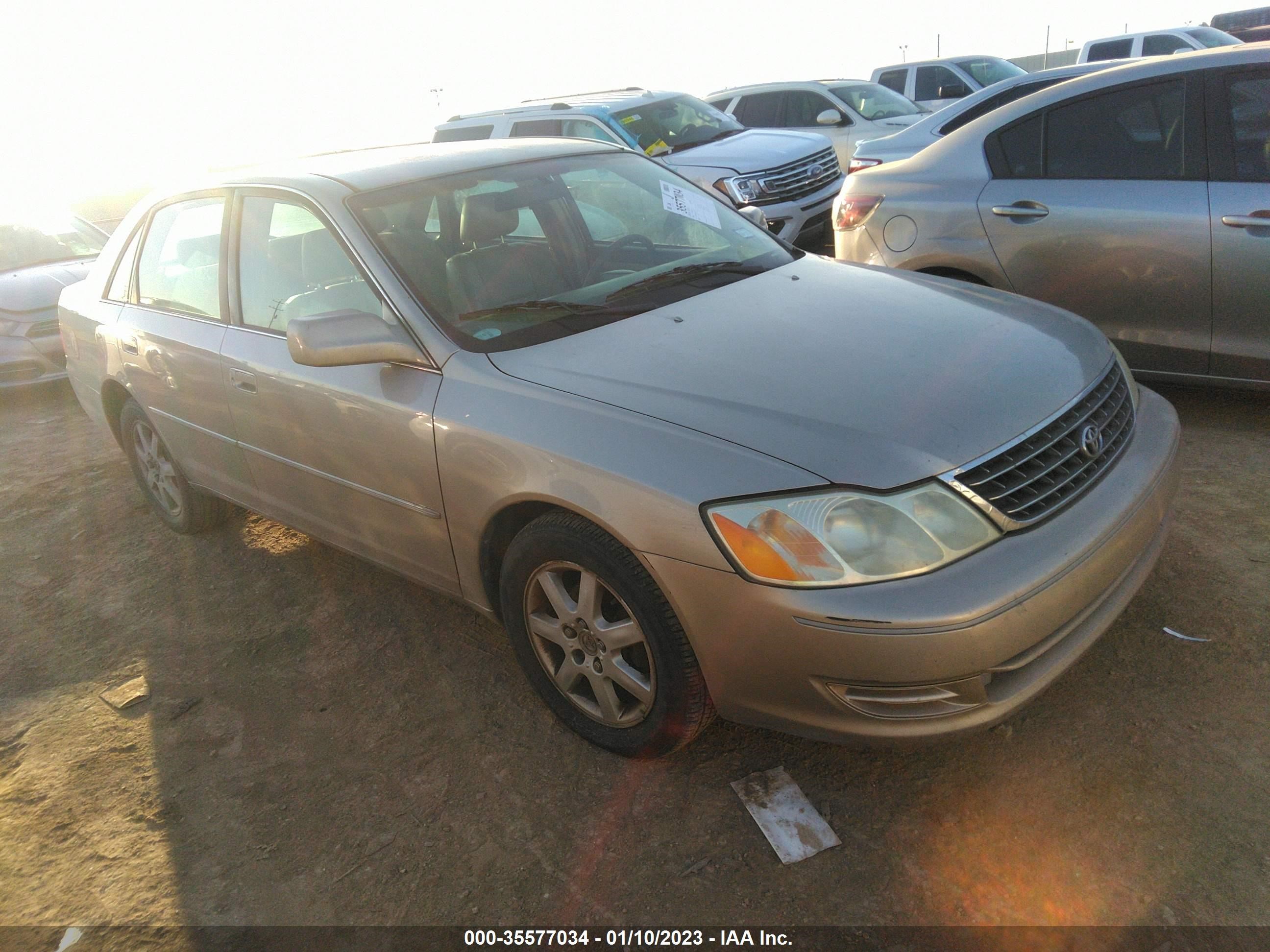 TOYOTA AVALON 2004 4t1bf28b34u366389