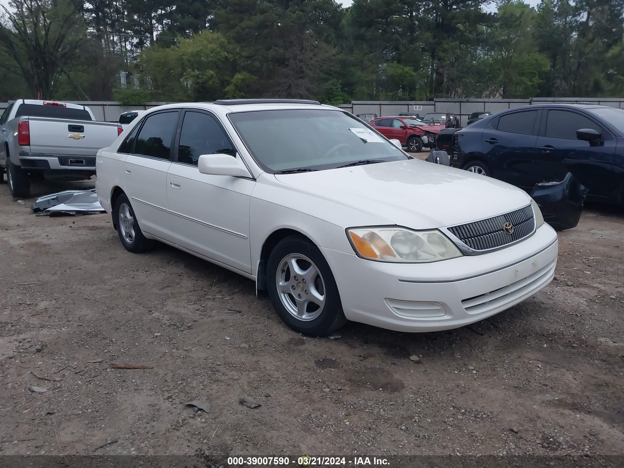 TOYOTA AVALON 2001 4t1bf28b41u115845