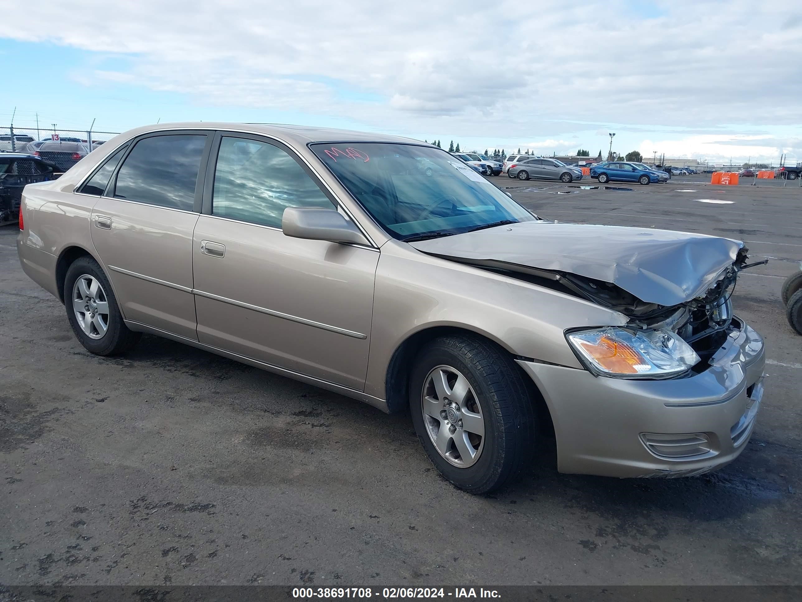 TOYOTA AVALON 2001 4t1bf28b41u155925