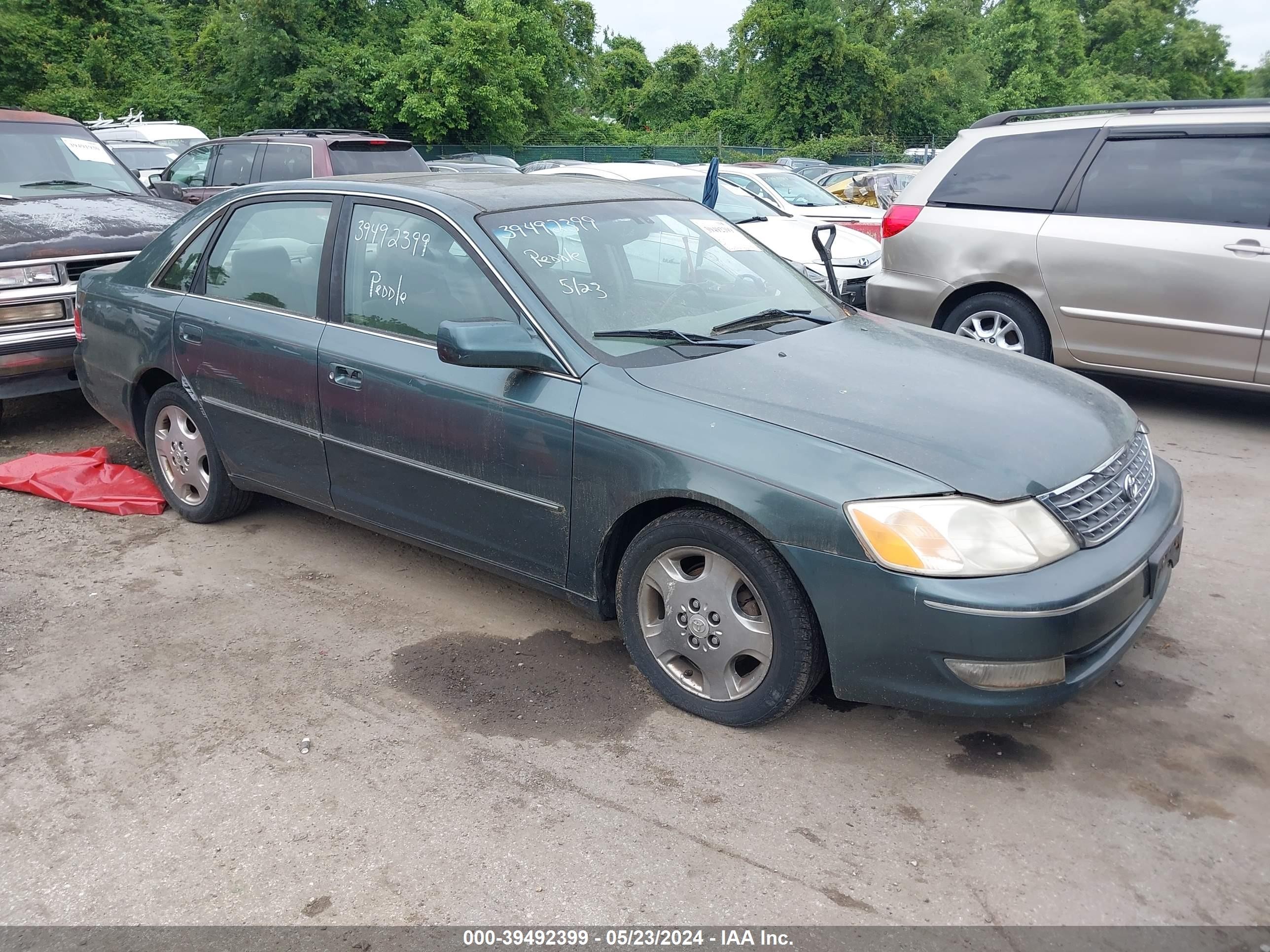 TOYOTA AVALON 2003 4t1bf28b43u309424