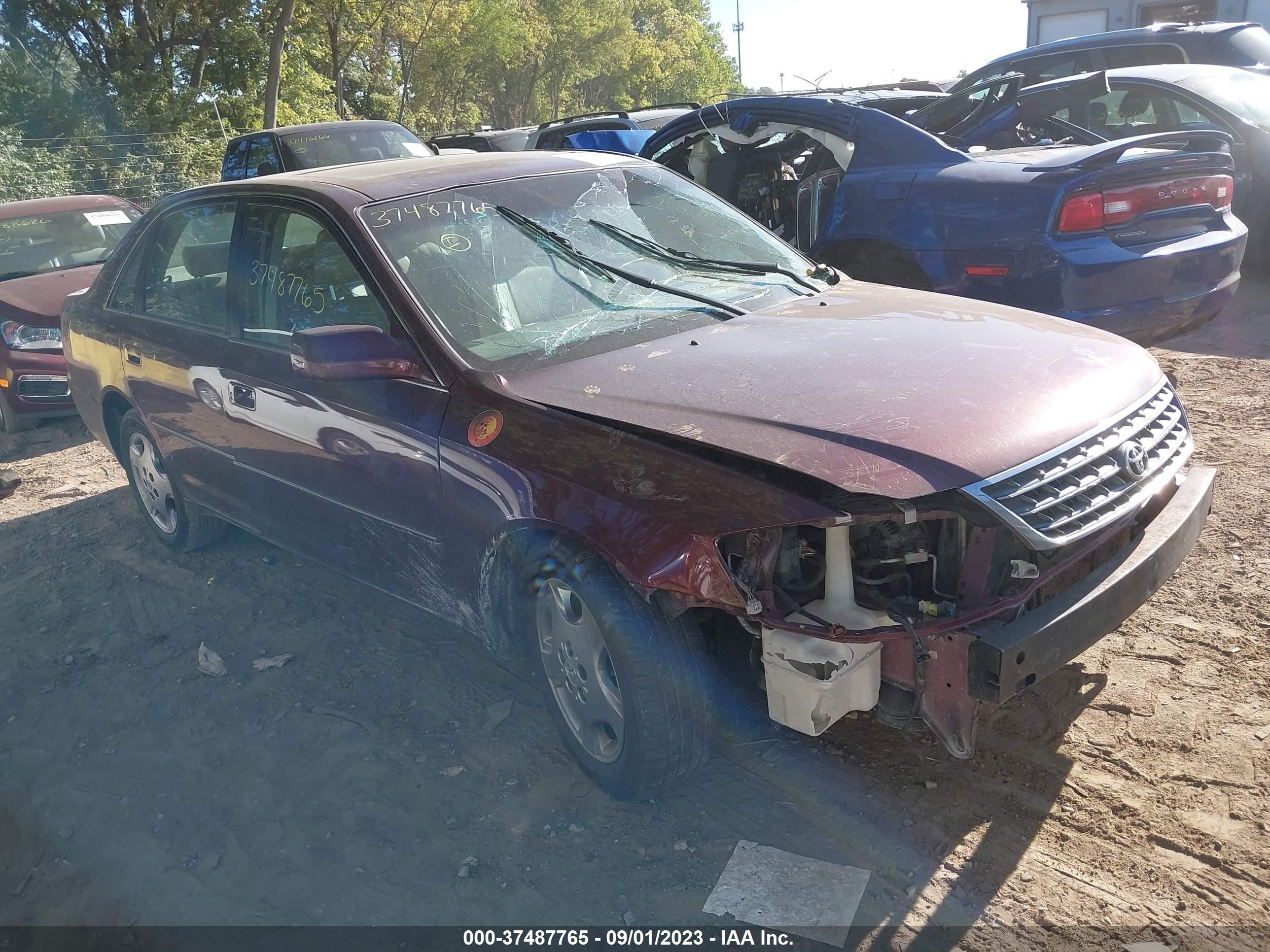 TOYOTA AVALON 2004 4t1bf28b44u361184