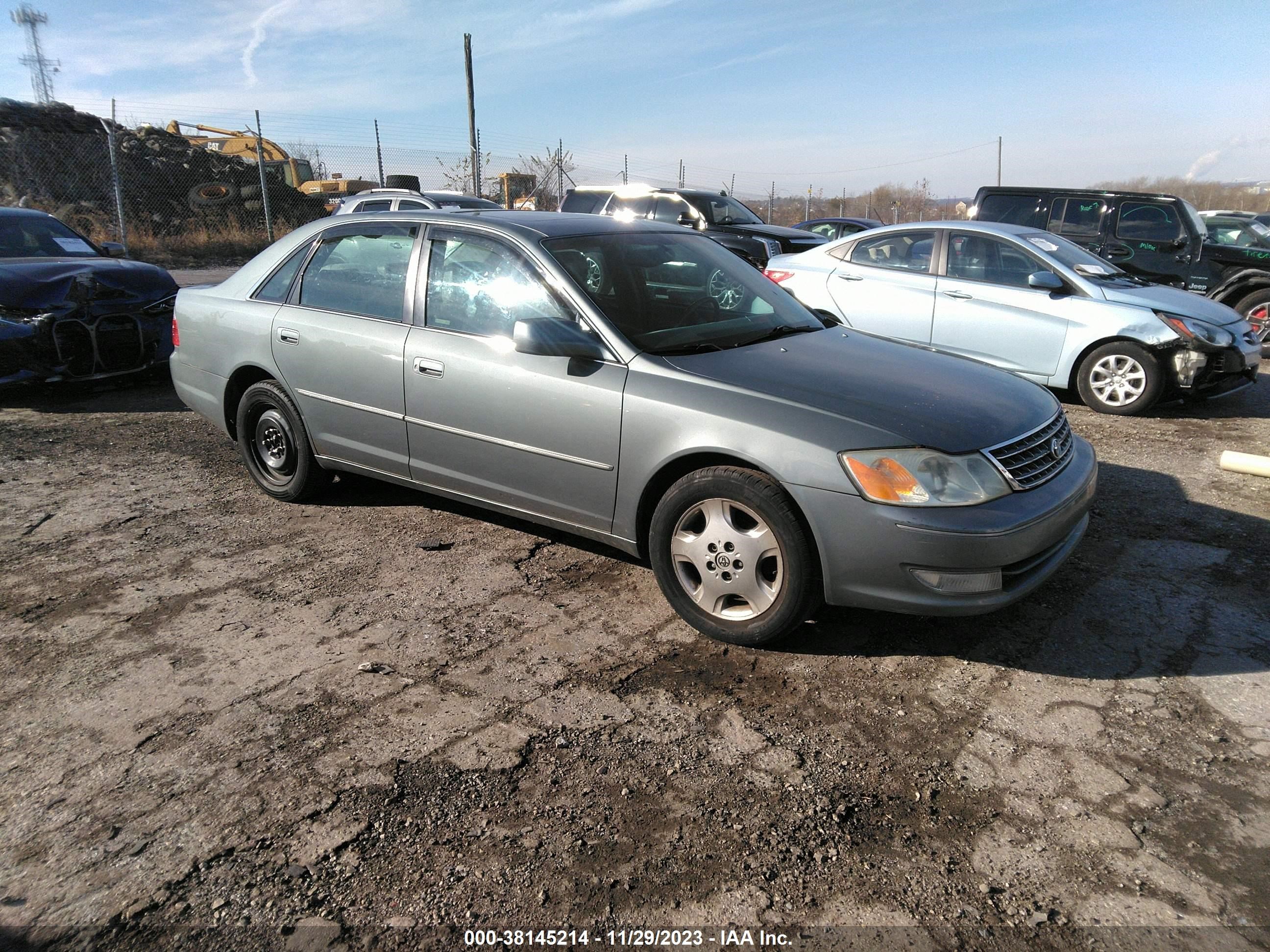 TOYOTA AVALON 2004 4t1bf28b44u386246