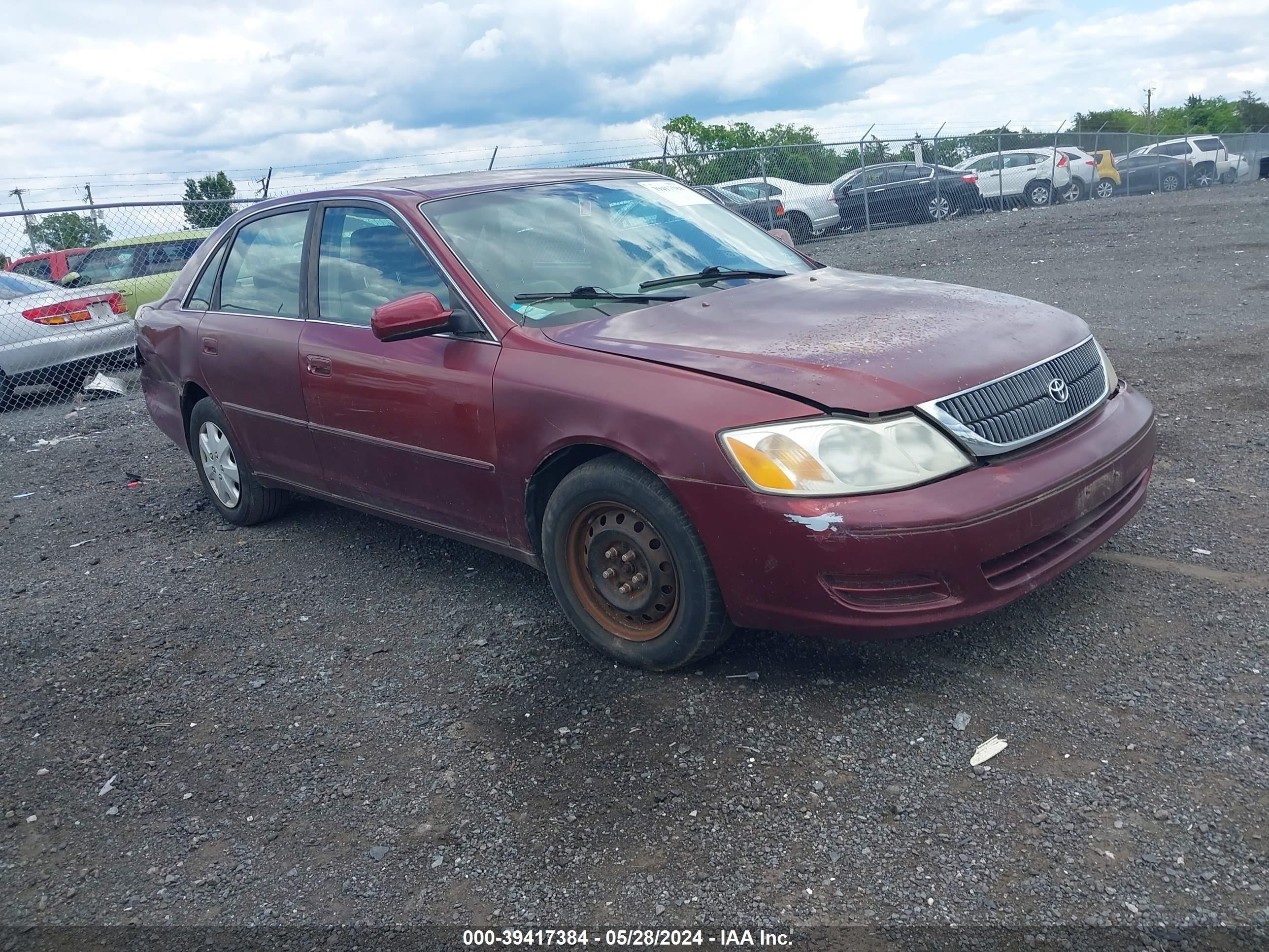 TOYOTA AVALON 2001 4t1bf28b61u188621