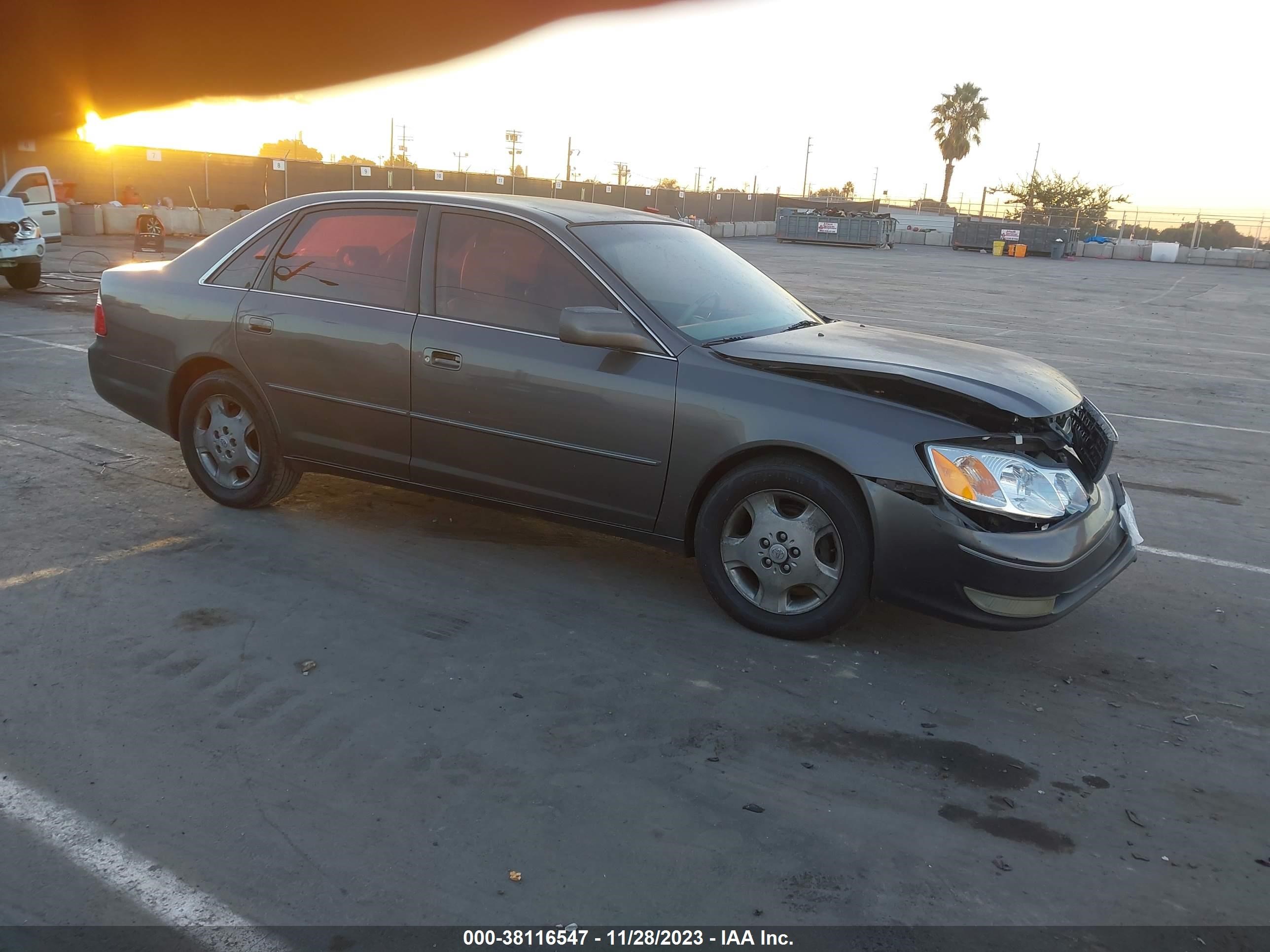 TOYOTA AVALON 2003 4t1bf28b63u300109