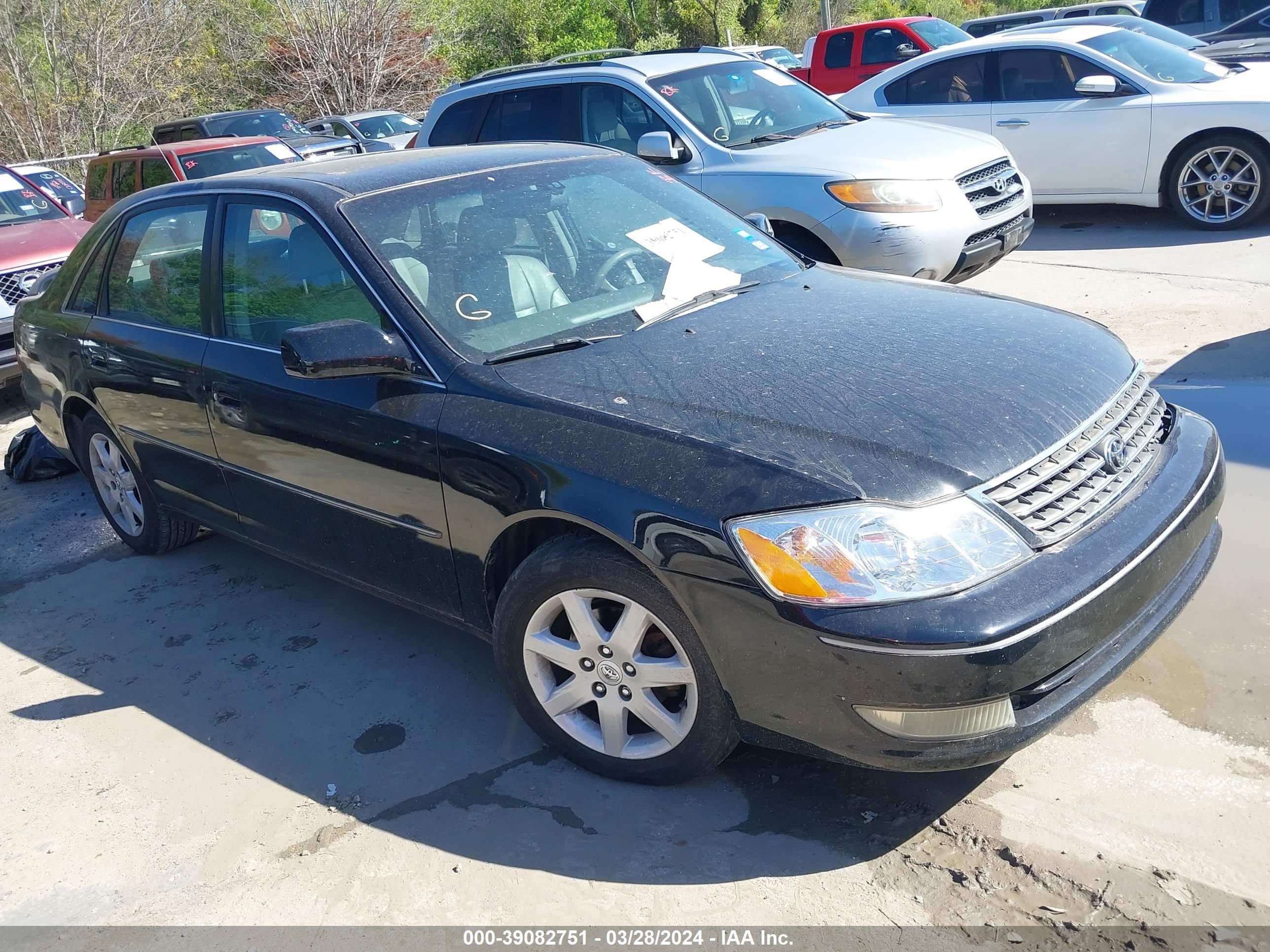 TOYOTA AVALON 2003 4t1bf28b63u322711