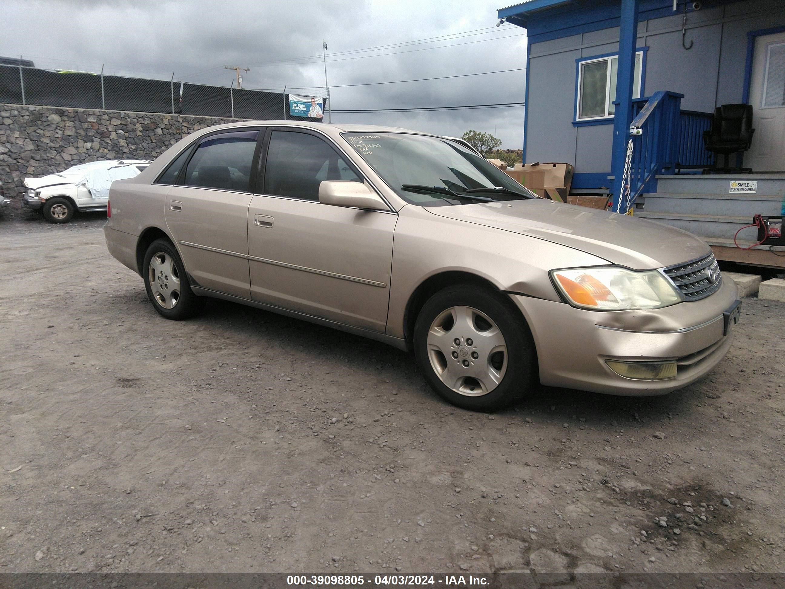 TOYOTA AVALON 2004 4t1bf28b64u345097