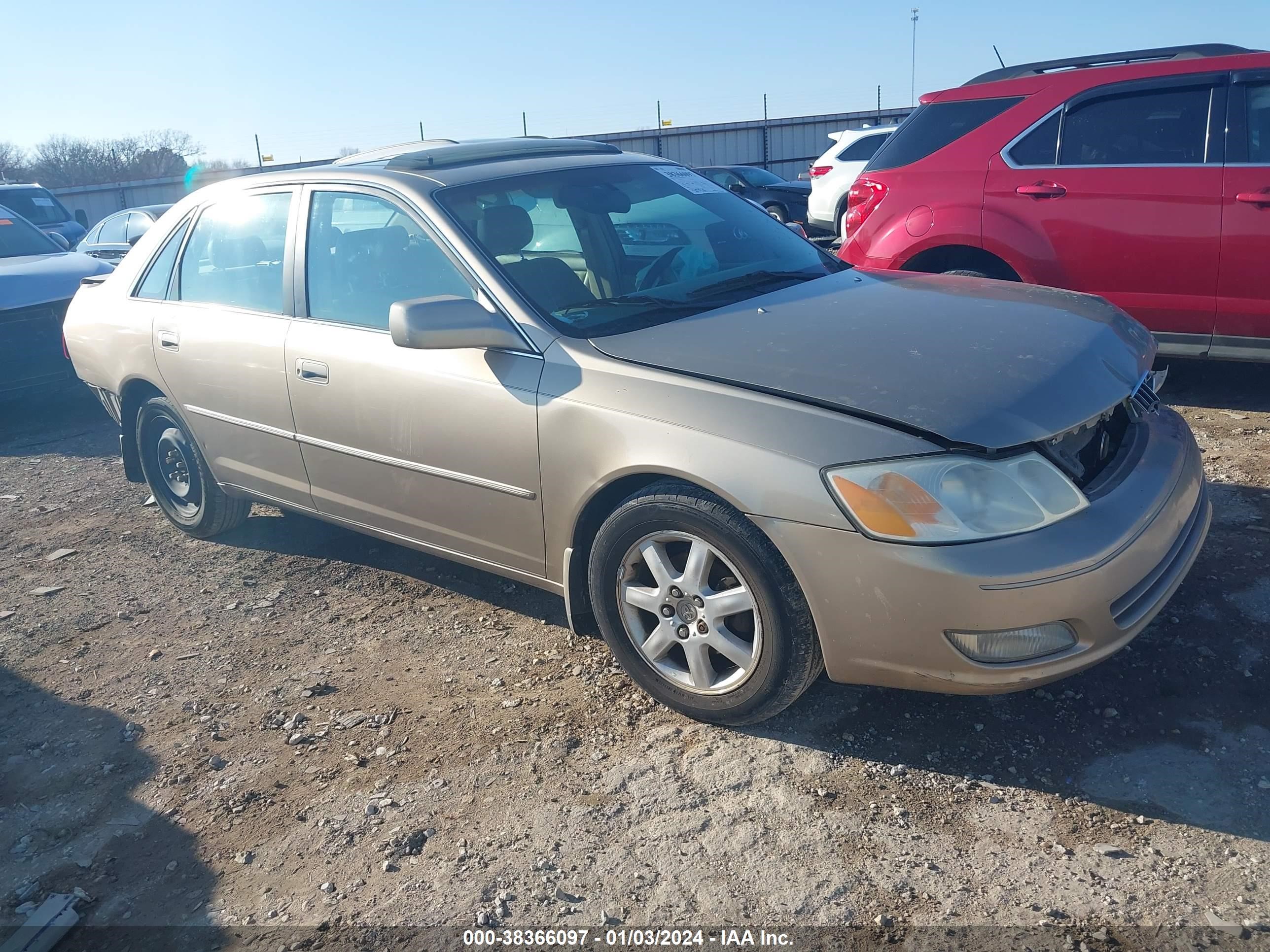 TOYOTA AVALON 2000 4t1bf28b6yu101391