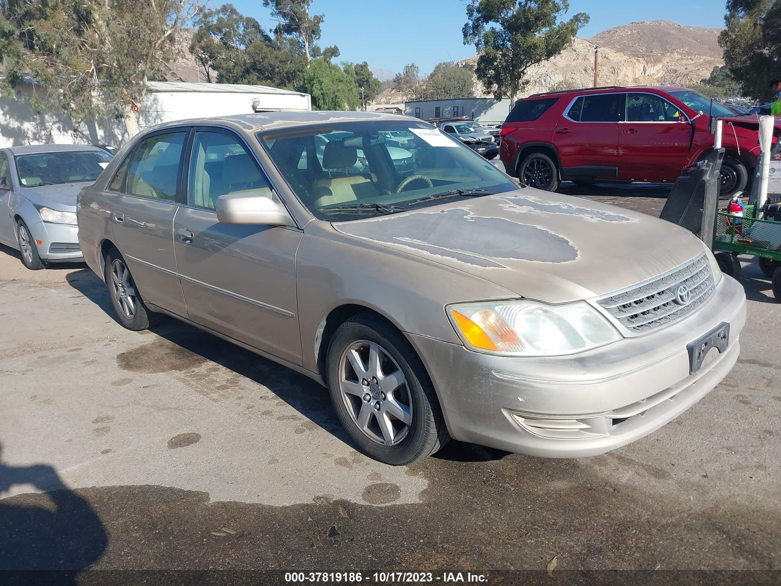 TOYOTA AVALON 2003 4t1bf28b73u286236