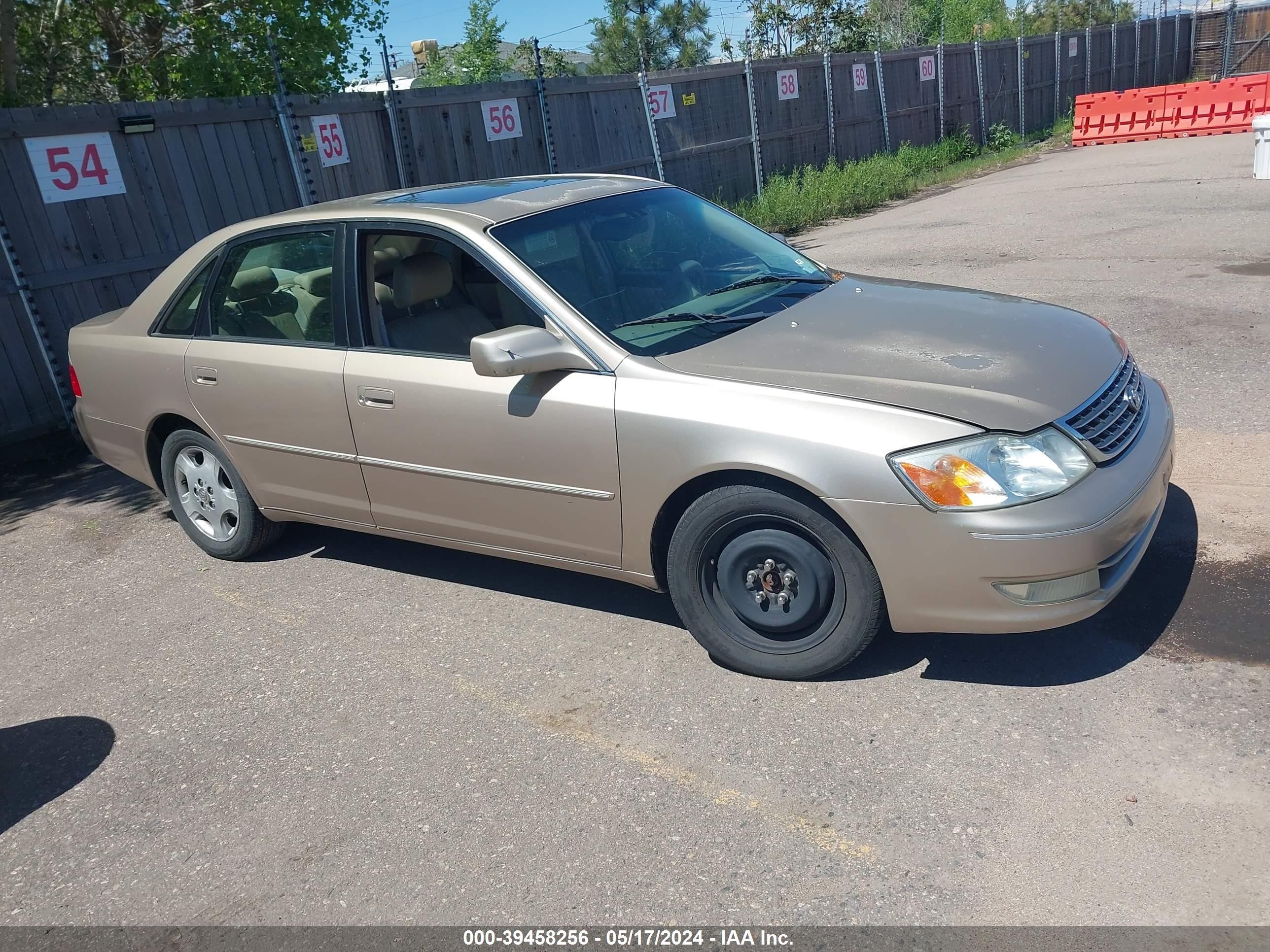 TOYOTA AVALON 2003 4t1bf28b73u290609