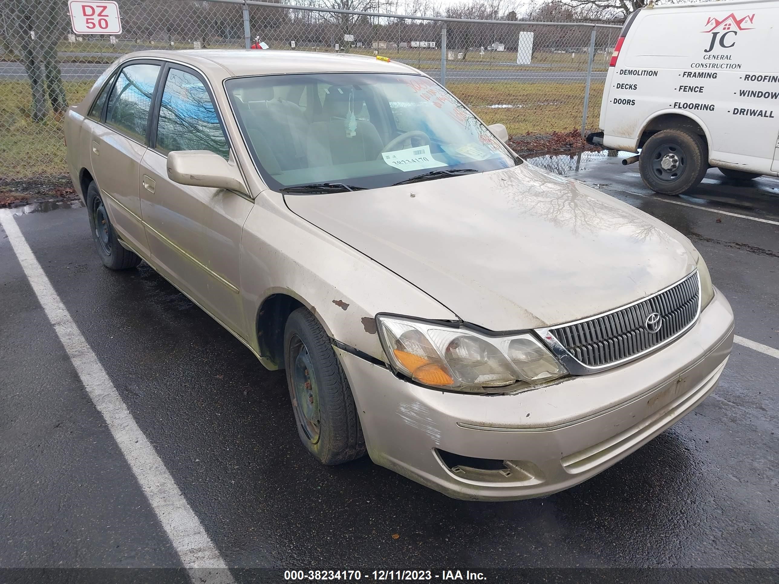 TOYOTA AVALON 2001 4t1bf28b81u186627